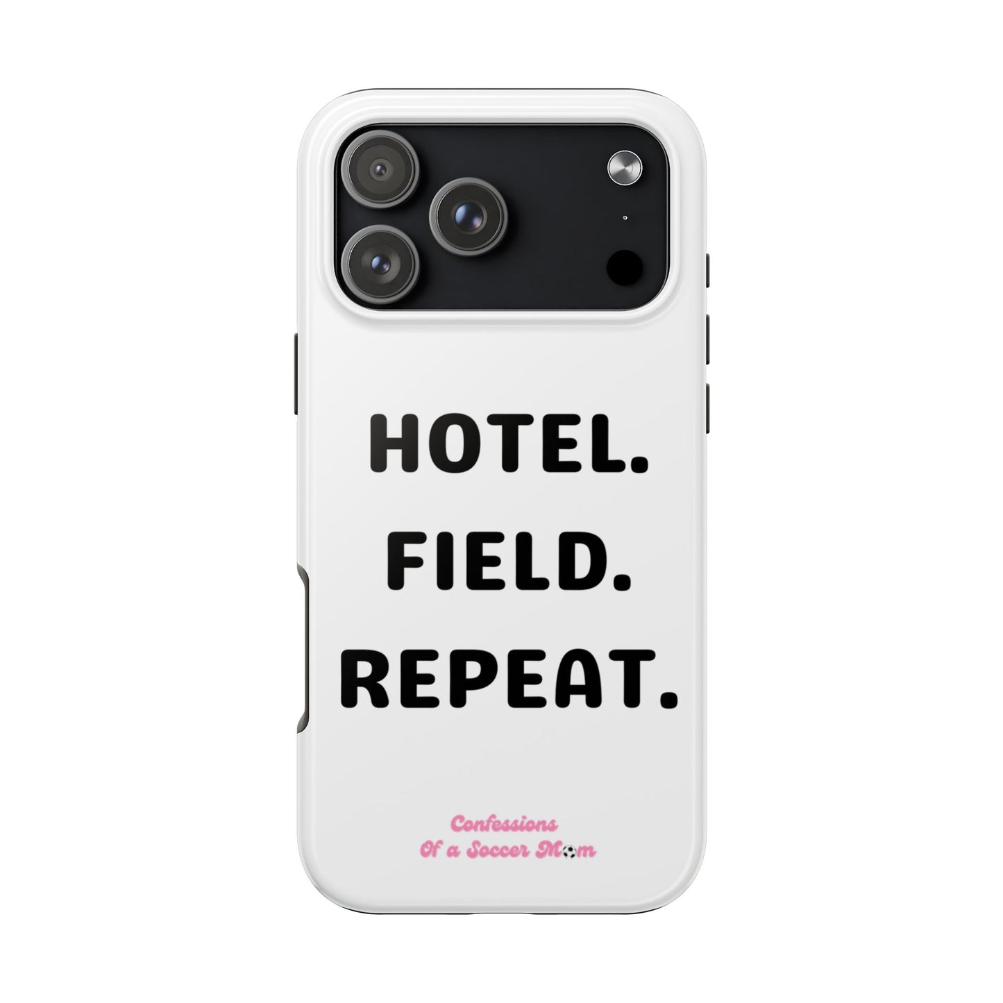 Hotel. Field. Repeat Phone Case