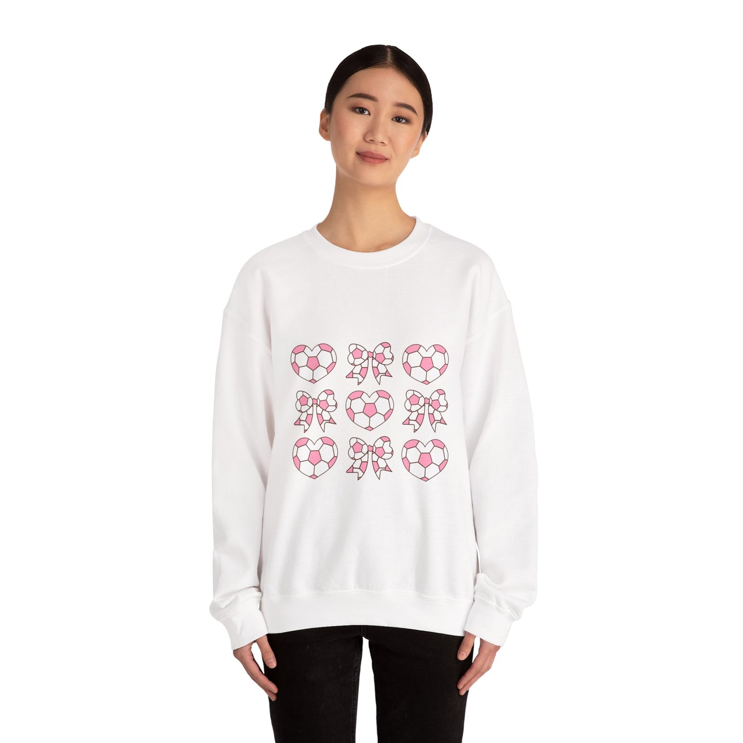 Her Game, My Heart Crewneck | Unisex Heavy Blend™ Crewneck Sweatshirt