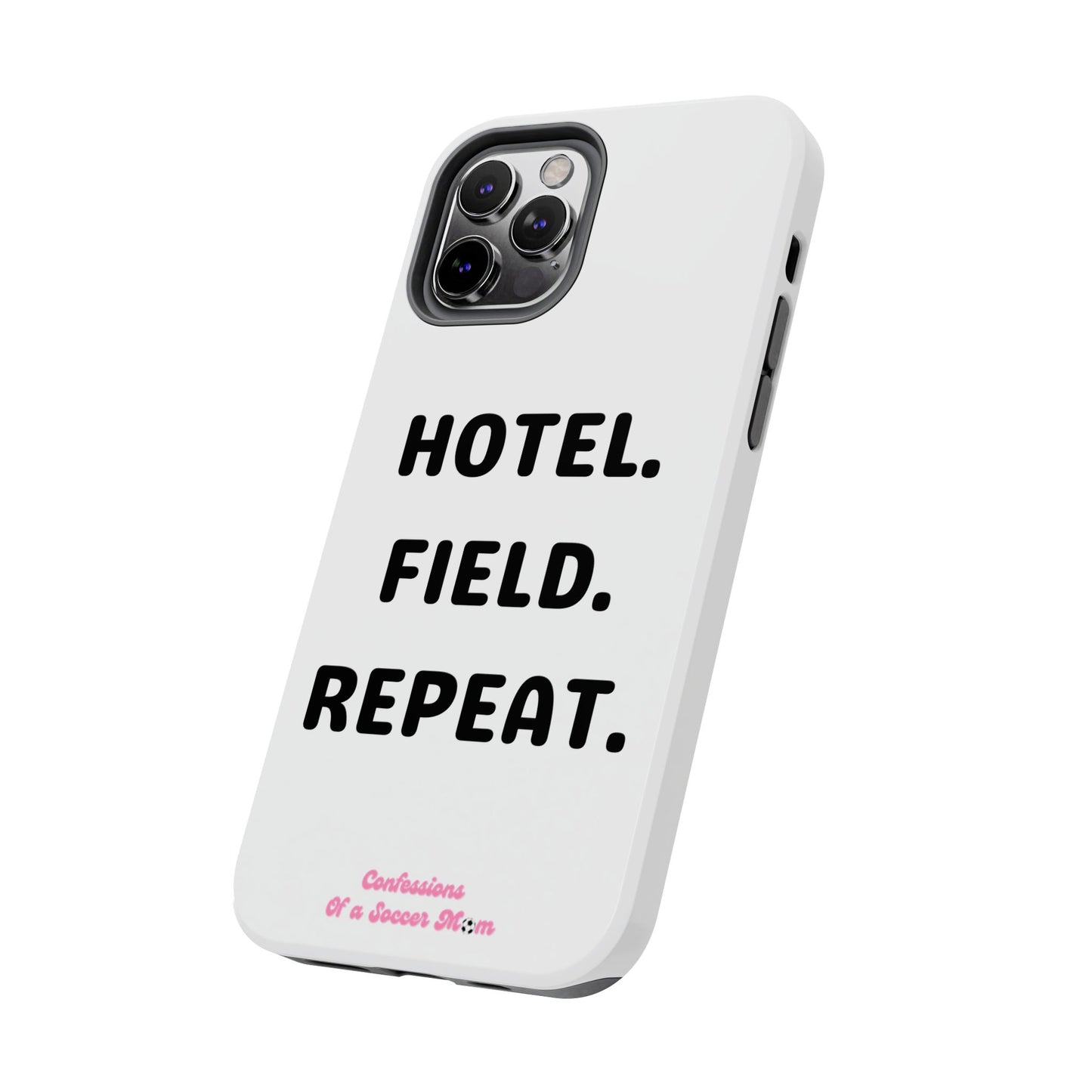 Hotel. Field. Repeat Phone Case