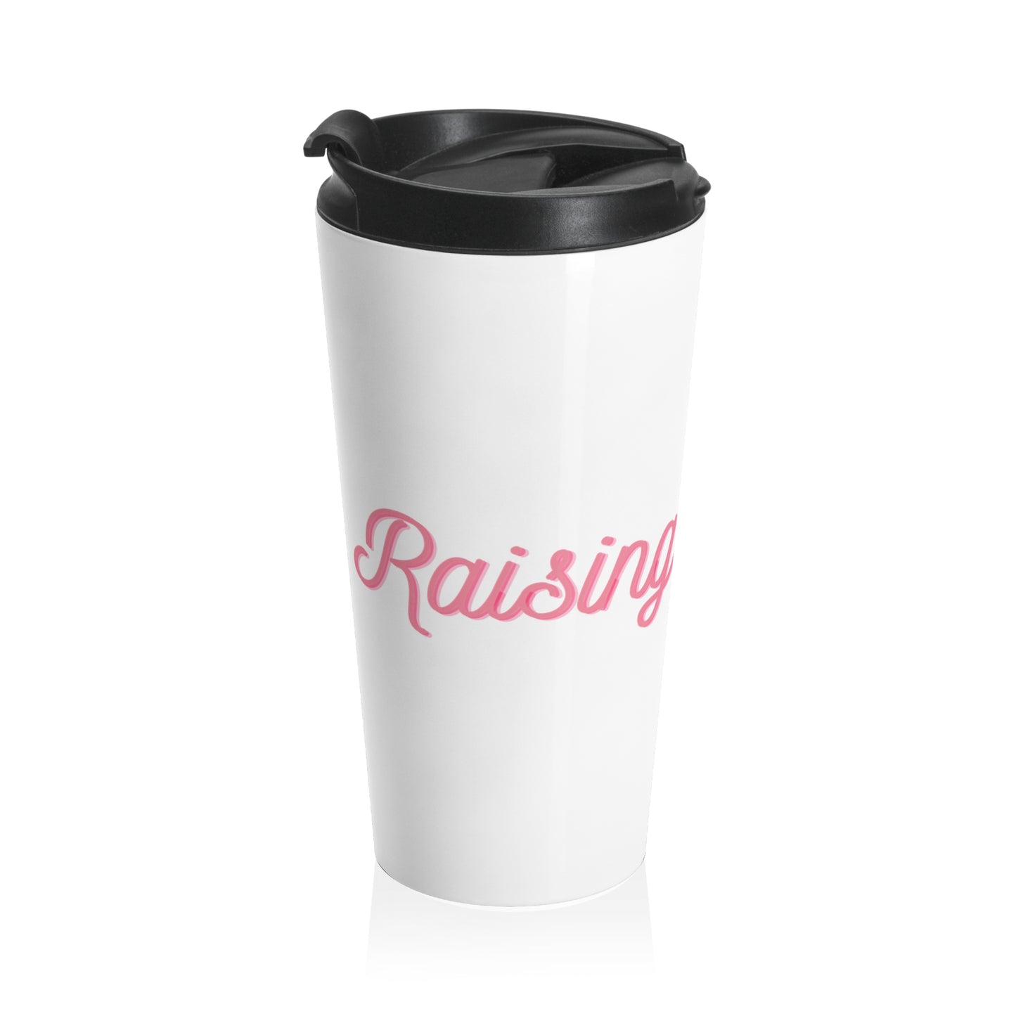 Raising Athletes Travel Mug | White