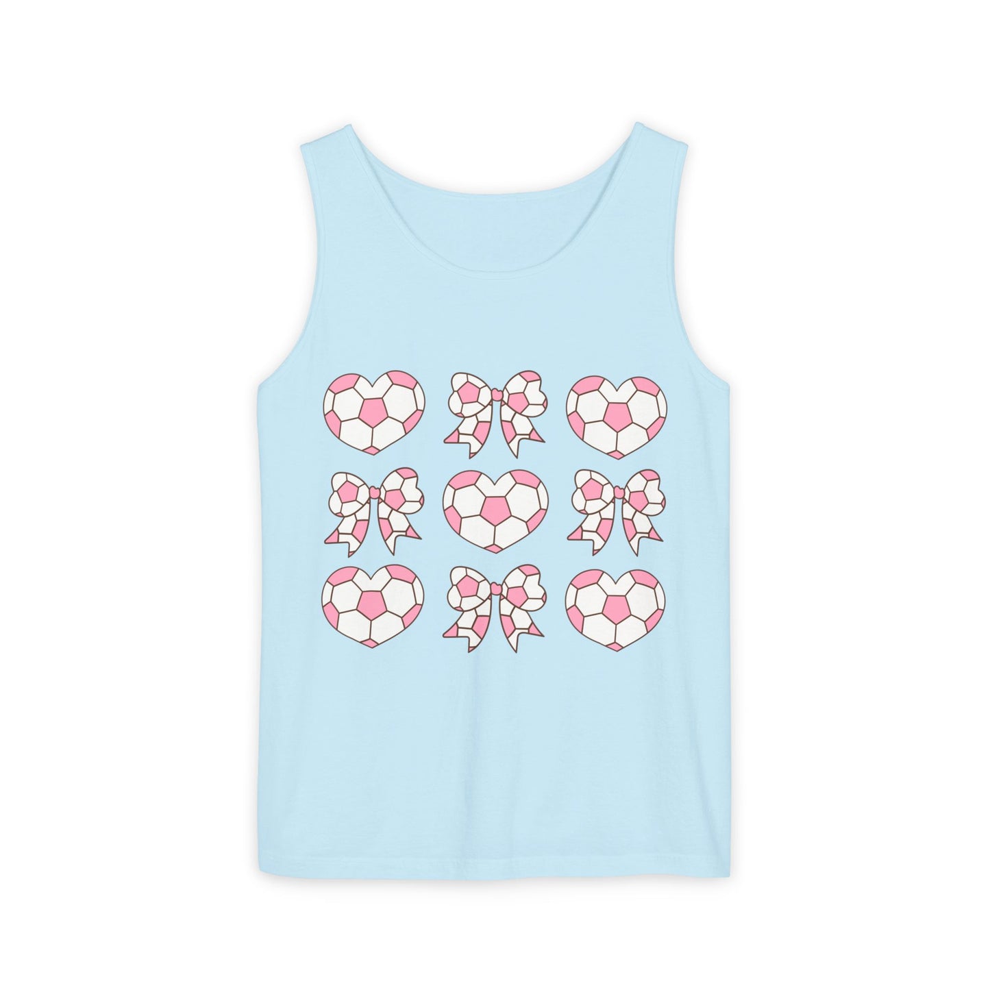 Her Game, My Heart Tank Top | Comfort Colors Tank Top