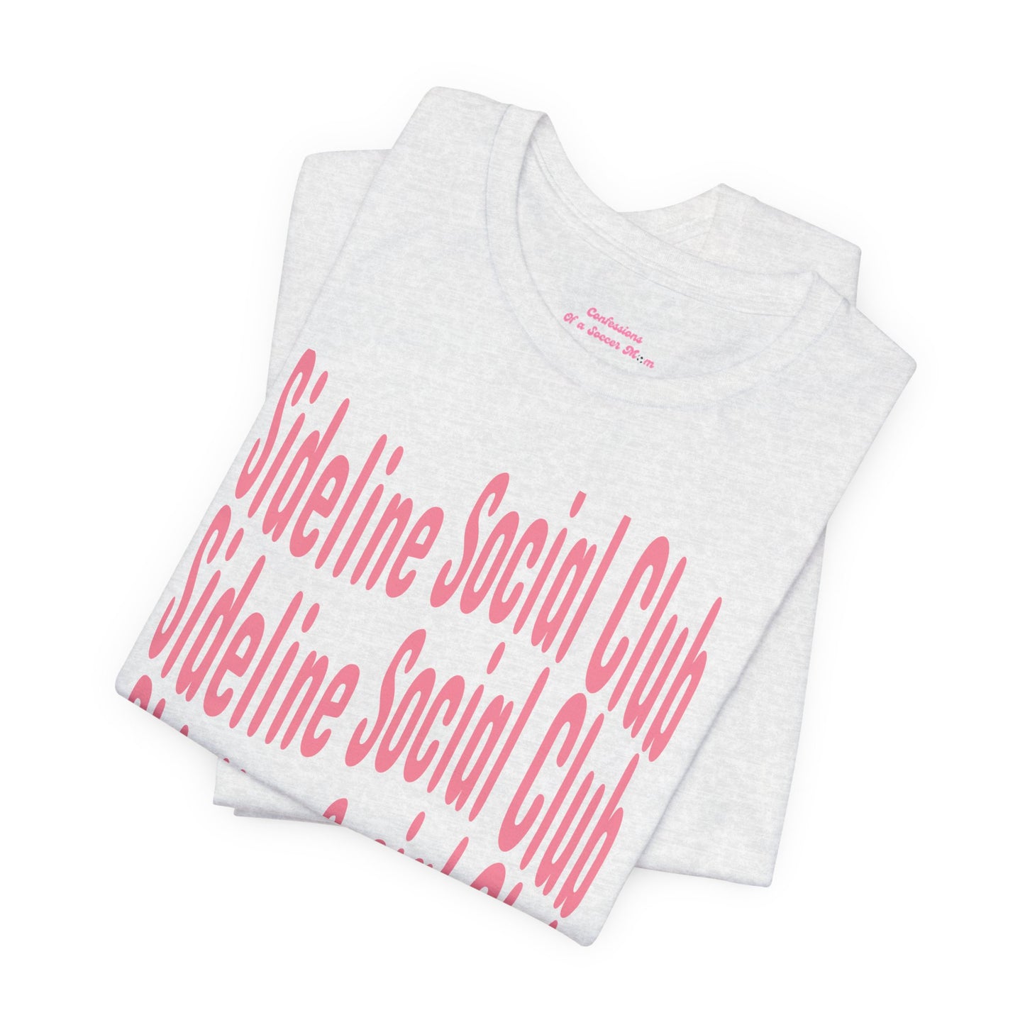 Sideline Social Club T Shirt | Unisex Jersey Short Sleeve Tee