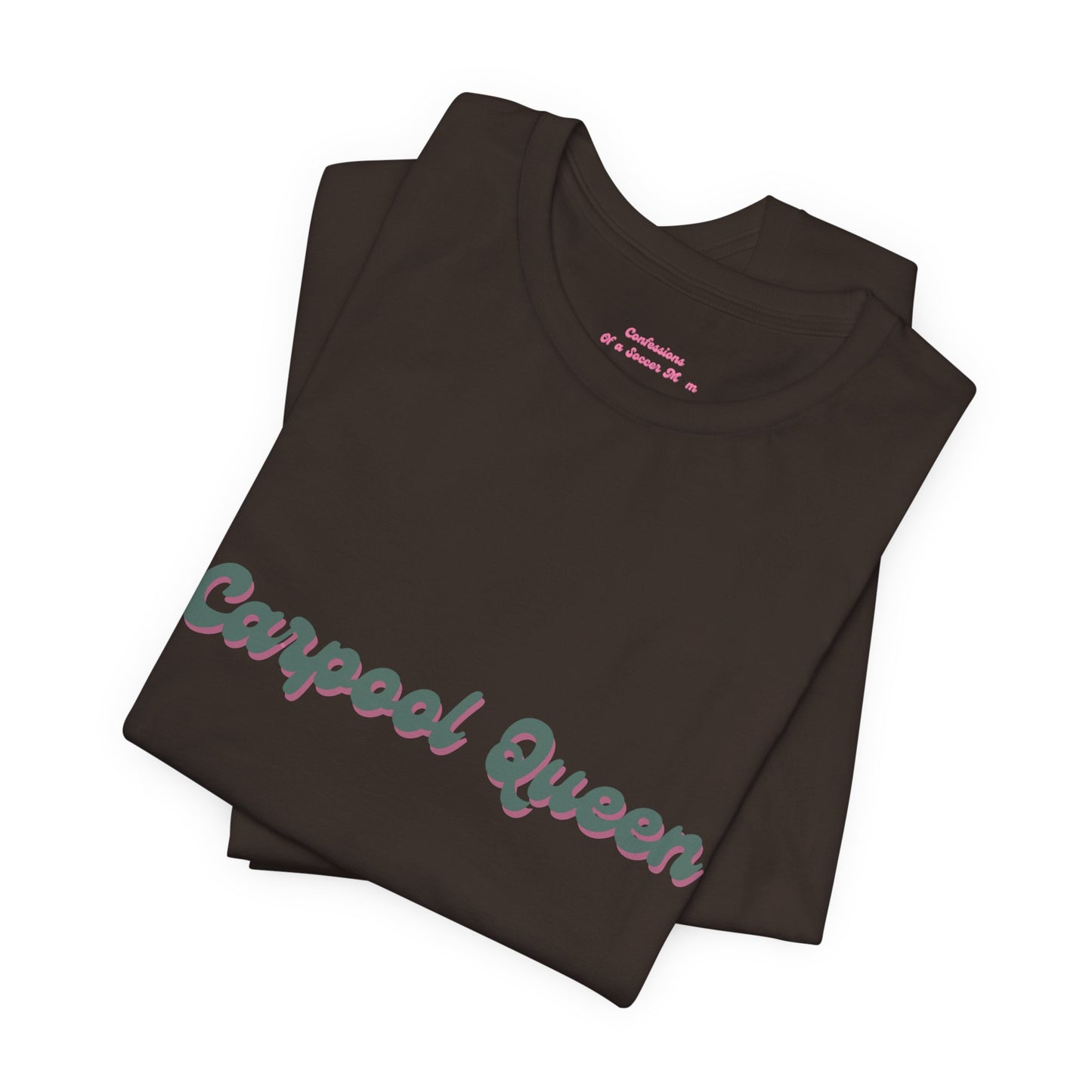 Carpool Queen Green Design | Unisex Jersey Short Sleeve Tee