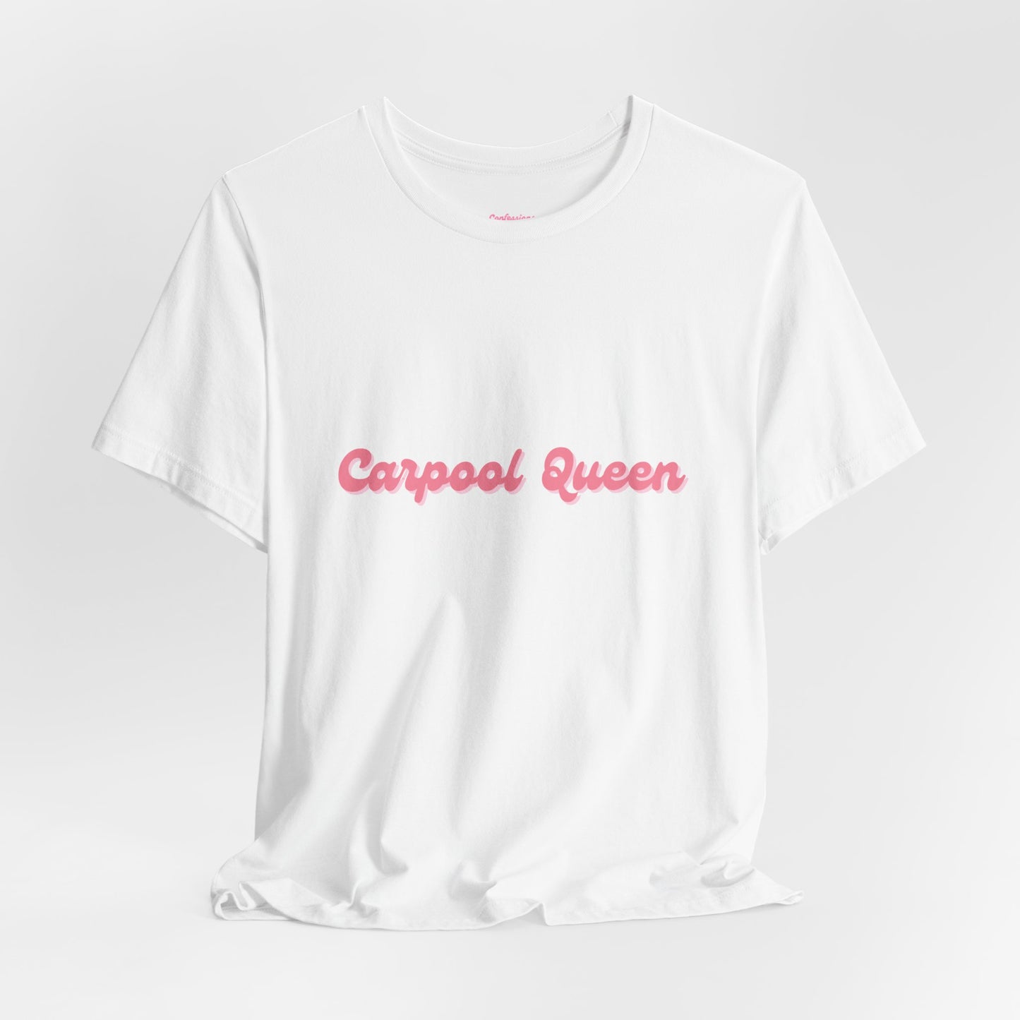 Carpool Queen Pink Design | Unisex Jersey Short Sleeve Tee