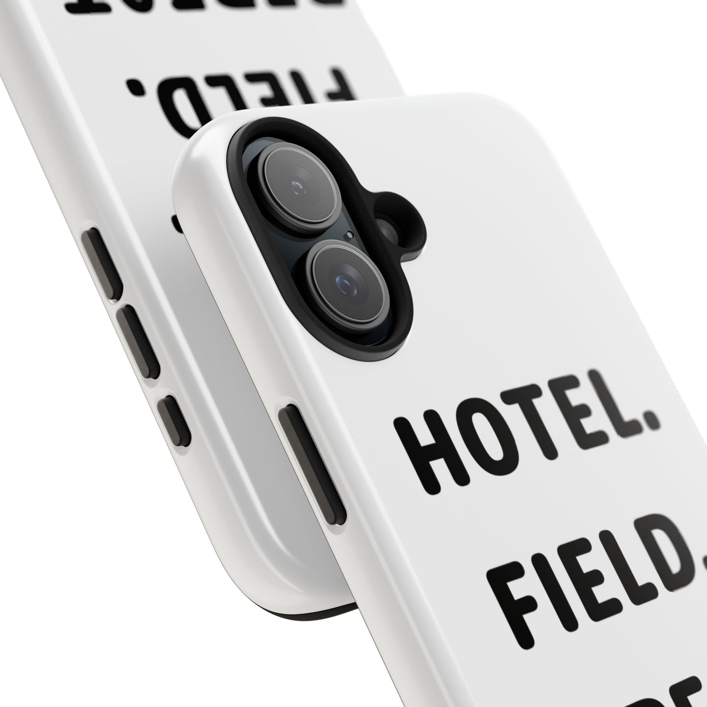 Hotel. Field. Repeat Phone Case