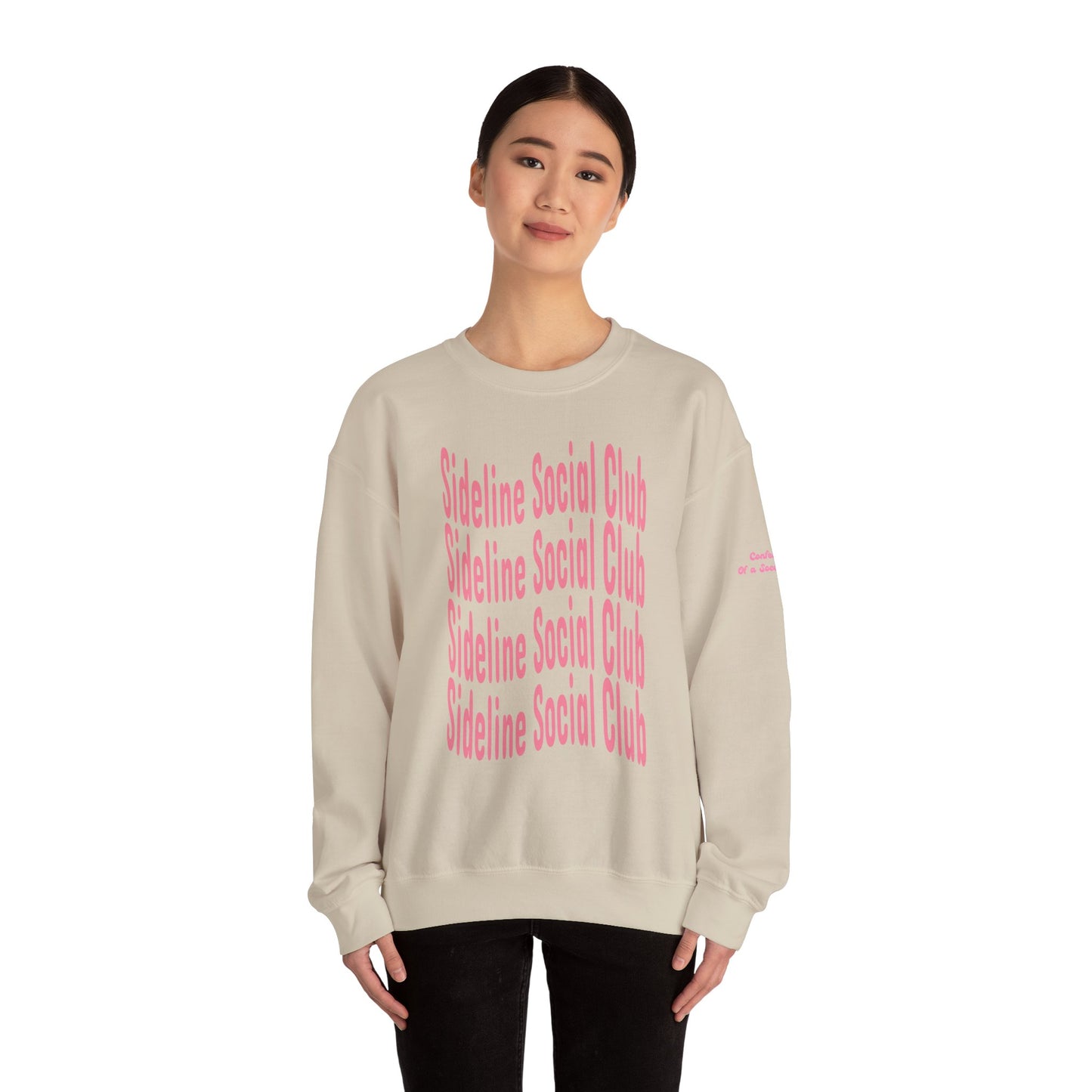 Sideline Social Club Crewneck | Unisex Heavy Blend™ Crewneck Sweatshirt