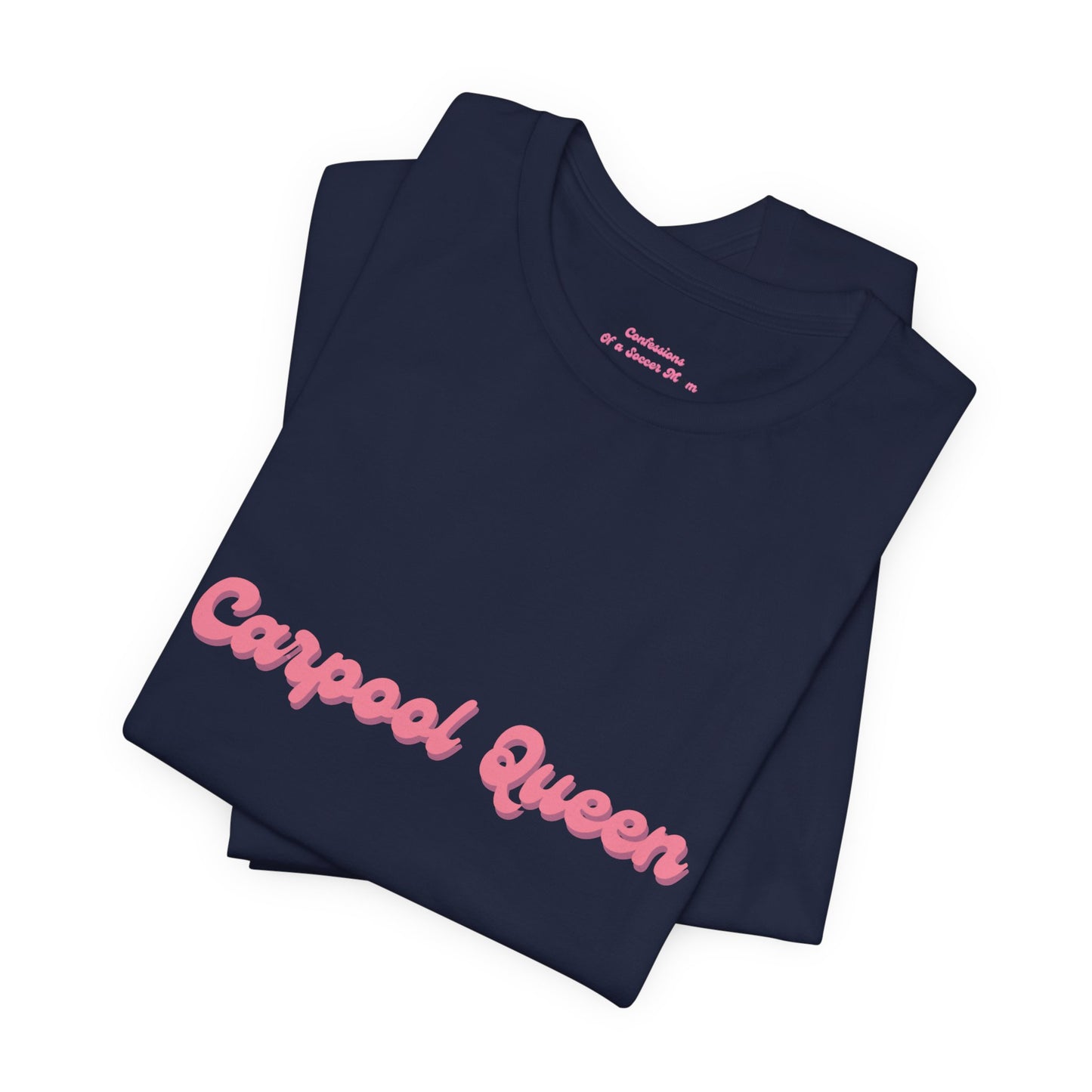 Carpool Queen Pink Design | Unisex Jersey Short Sleeve Tee