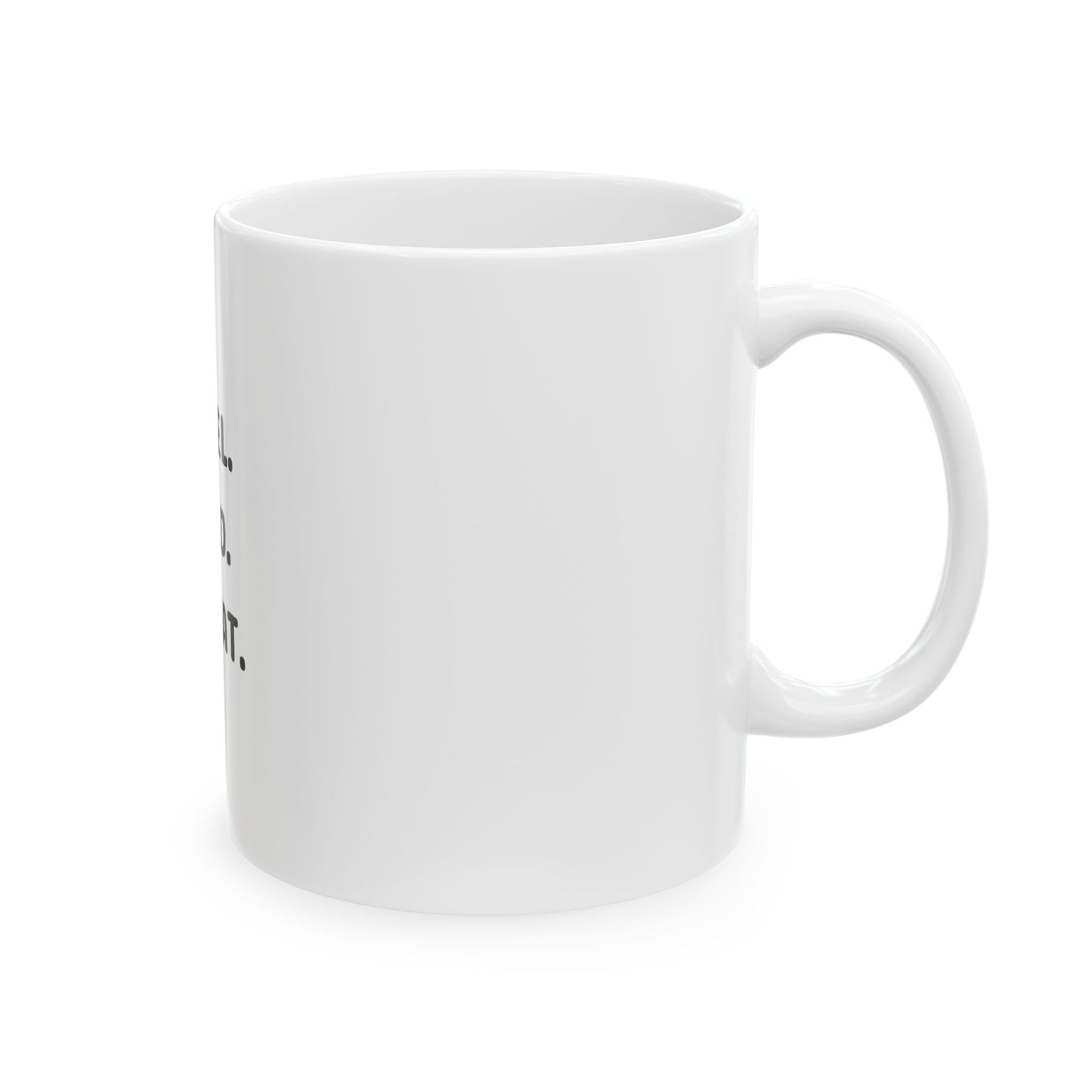 Hotel. Field. Repeat. Ceramic Mug | White