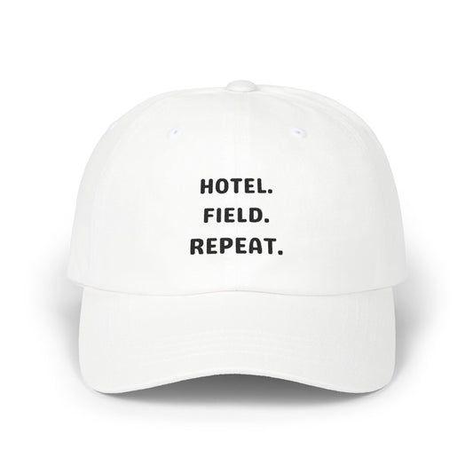 Hotel. Field. Repeat. Hat | Classic Cap