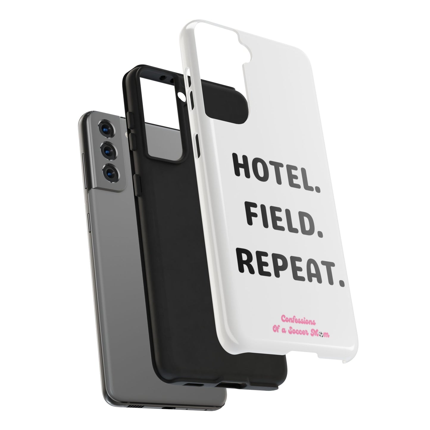 Hotel. Field. Repeat Phone Case