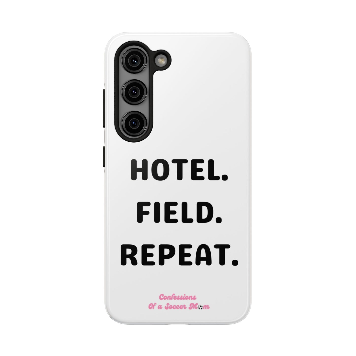 Hotel. Field. Repeat Phone Case