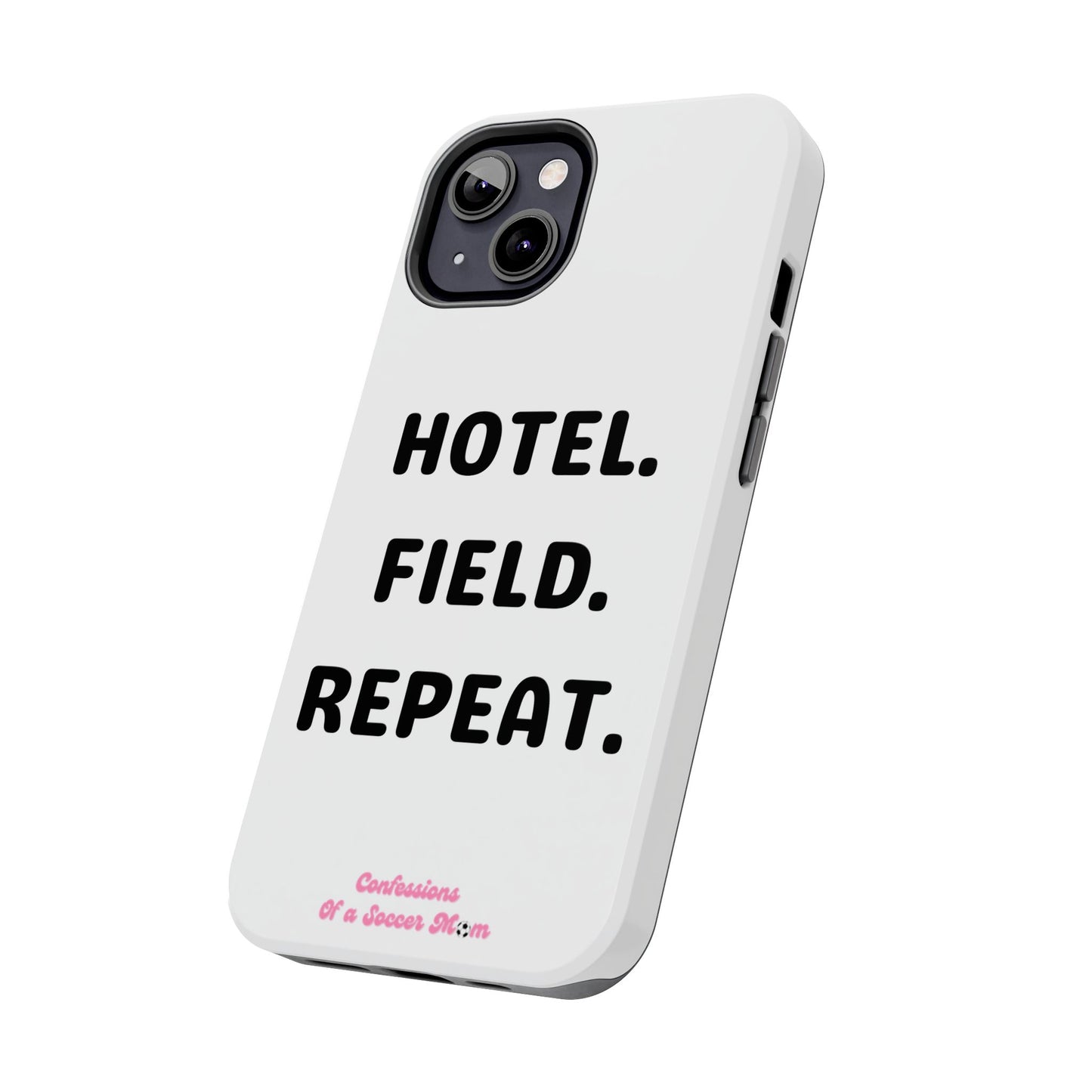Hotel. Field. Repeat Phone Case