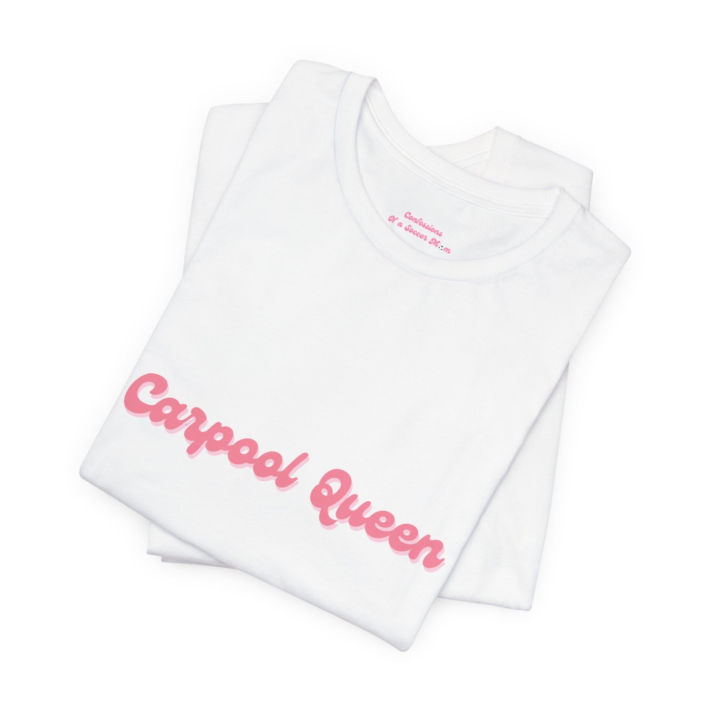 Carpool Queen Pink Design | Unisex Jersey Short Sleeve Tee