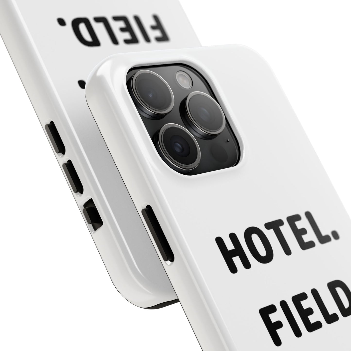 Hotel. Field. Repeat Phone Case