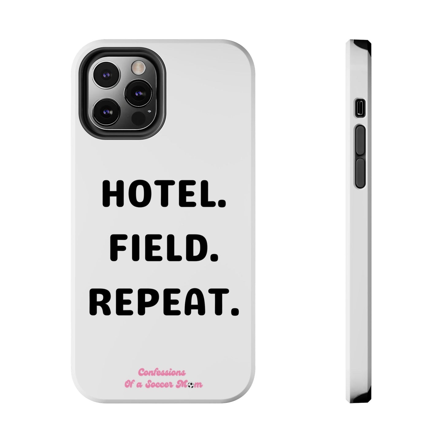 Hotel. Field. Repeat Phone Case
