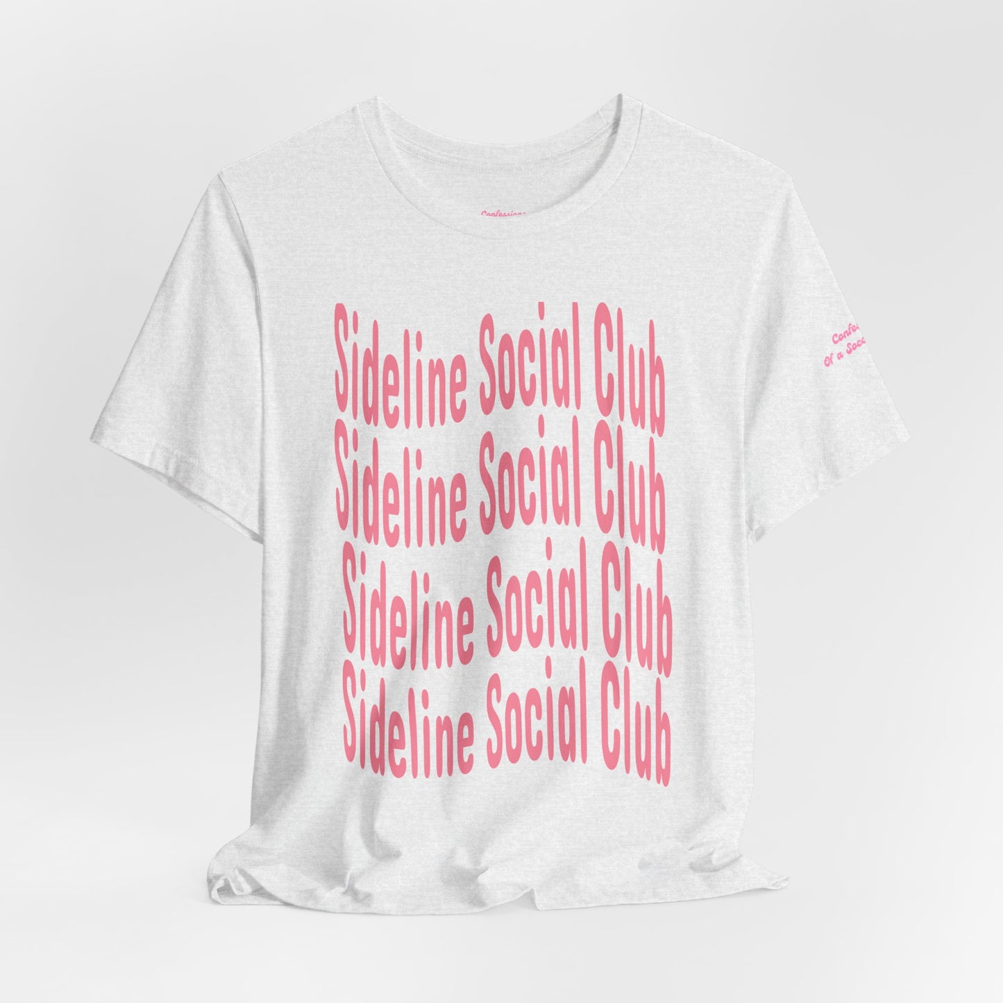 Sideline Social Club T Shirt | Unisex Jersey Short Sleeve Tee