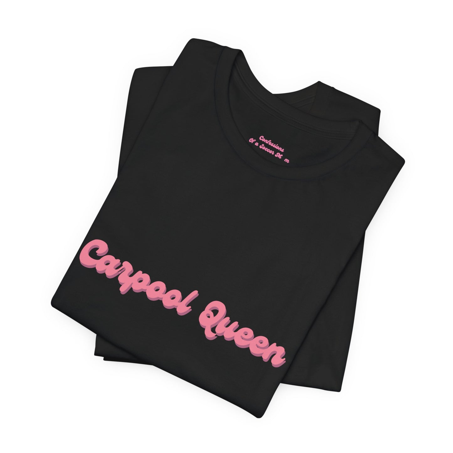 Carpool Queen Pink Design | Unisex Jersey Short Sleeve Tee