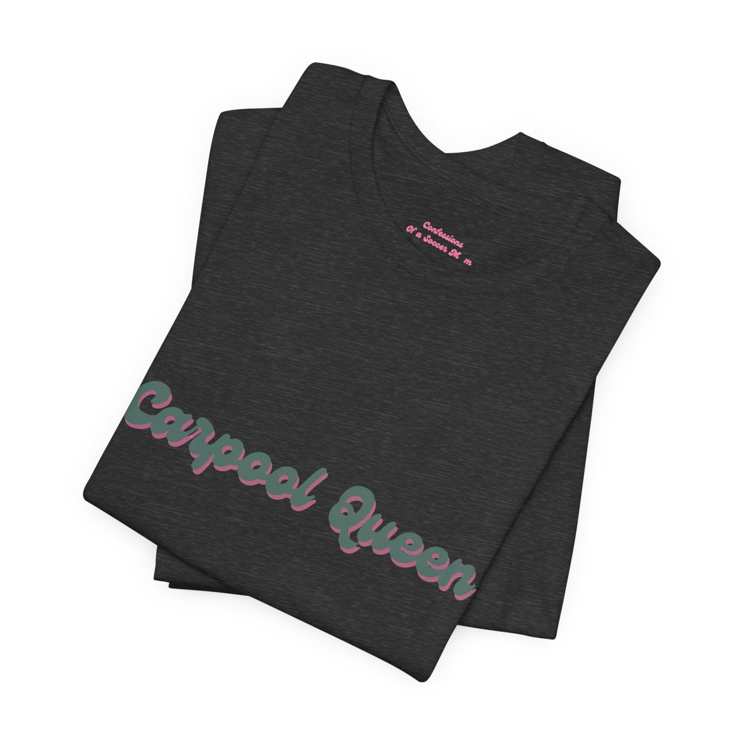 Carpool Queen Green Design | Unisex Jersey Short Sleeve Tee