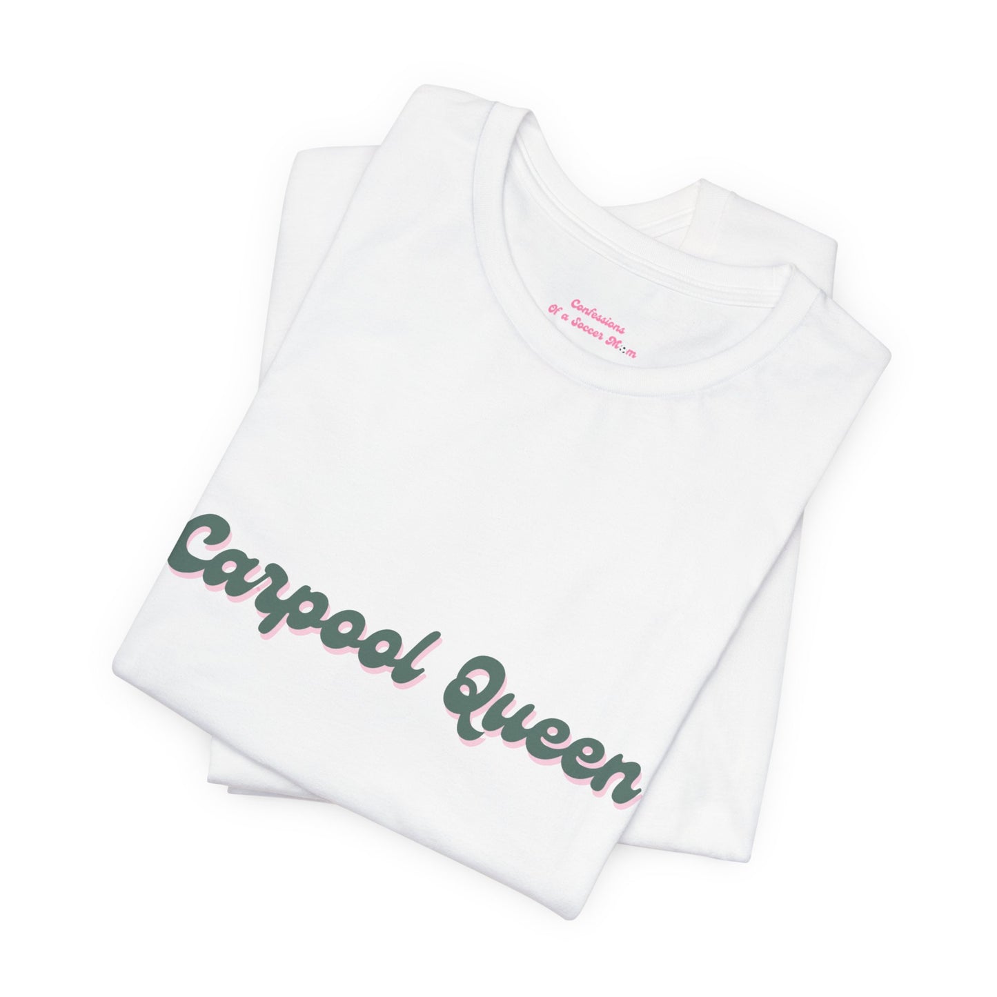 Carpool Queen Green Design | Unisex Jersey Short Sleeve Tee