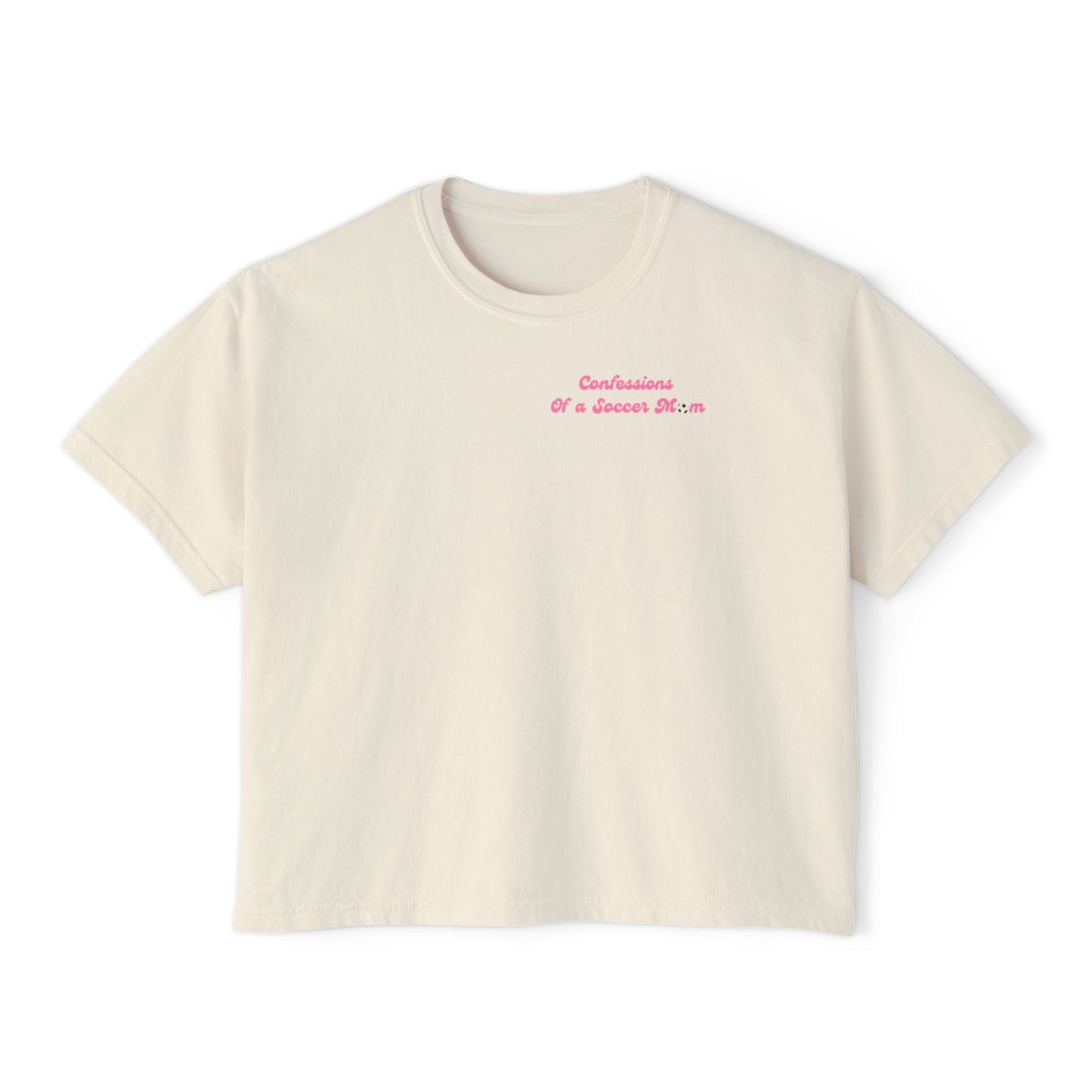 She Believed in Them First Cropped Tee | Comfort Colors Boxy Tee