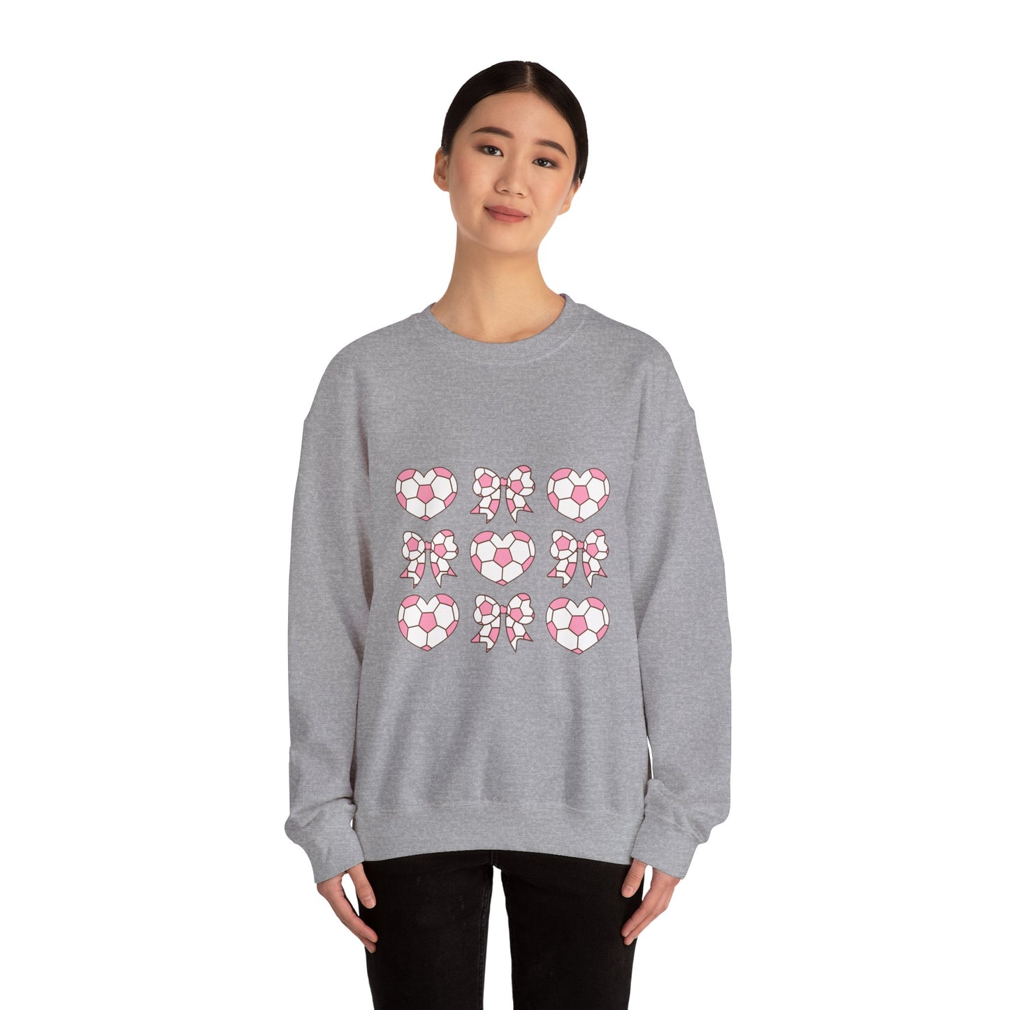 Her Game, My Heart Crewneck | Unisex Heavy Blend™ Crewneck Sweatshirt