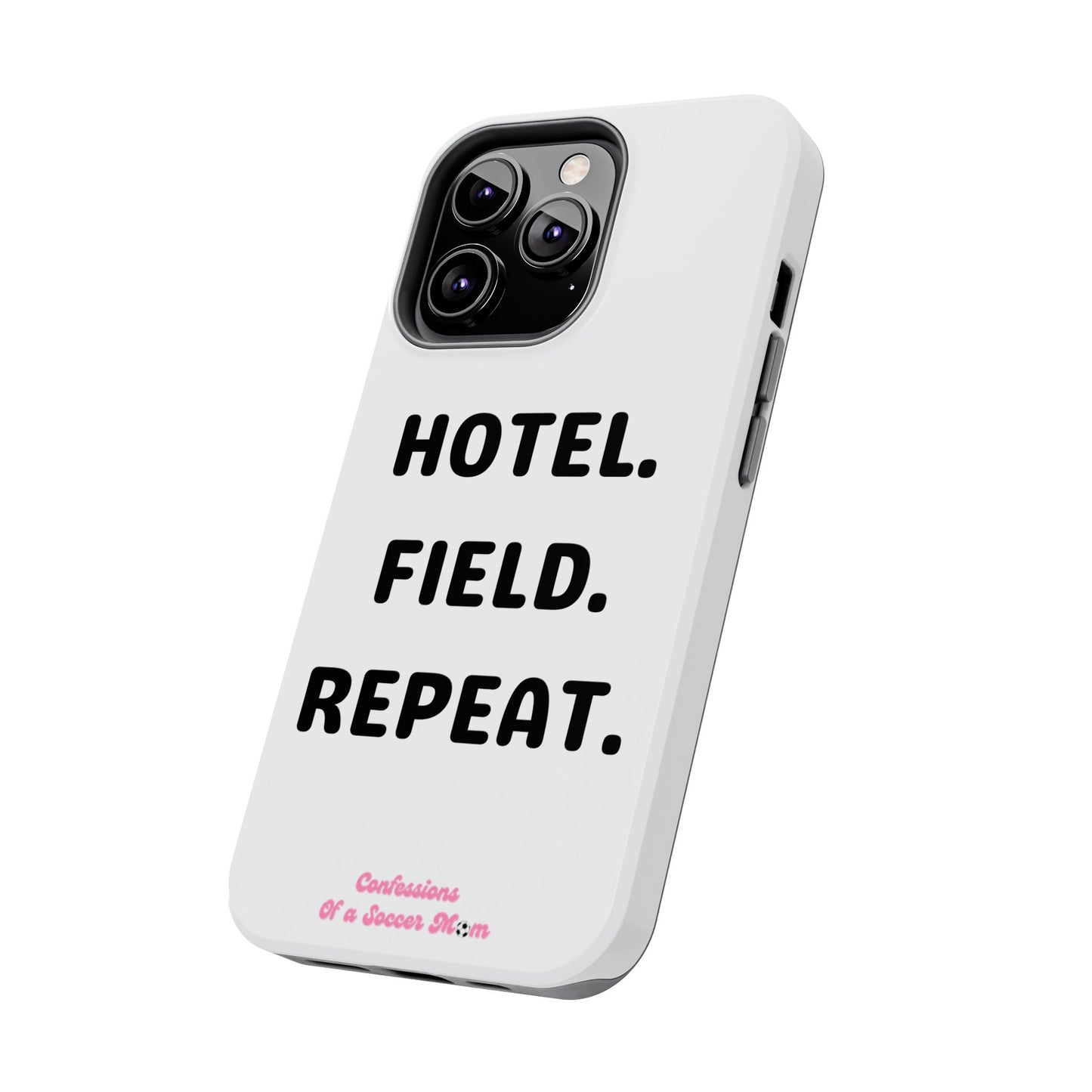 Hotel. Field. Repeat Phone Case