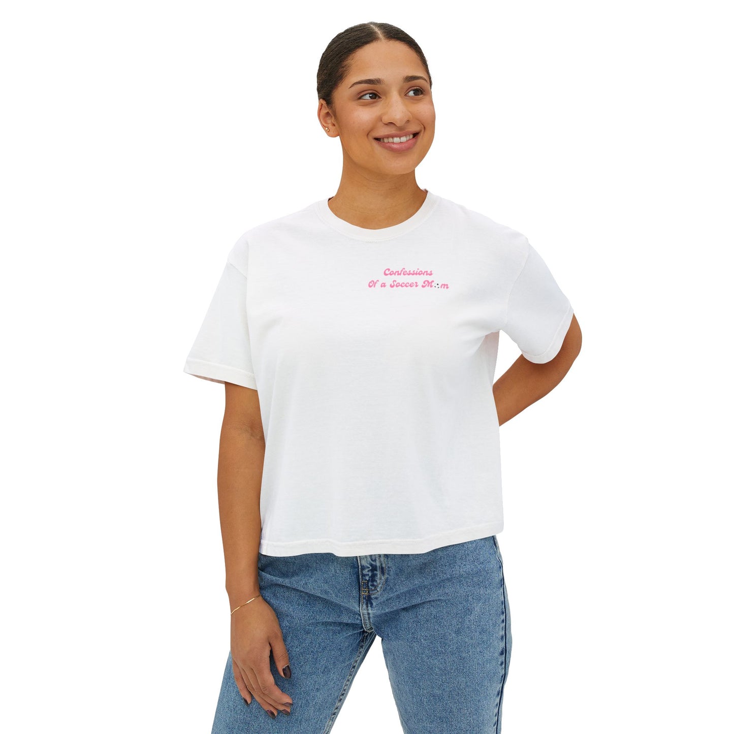 She Believed in Them First Cropped Tee | Comfort Colors Boxy Tee
