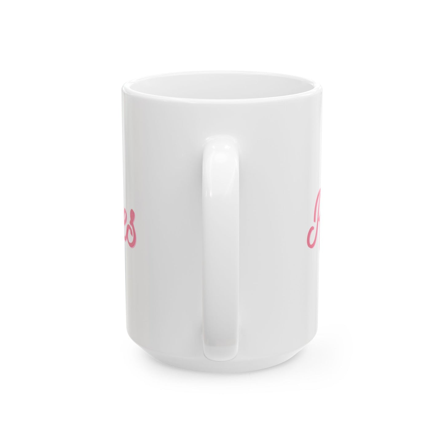 Raising Athletes Ceramic Mug | White