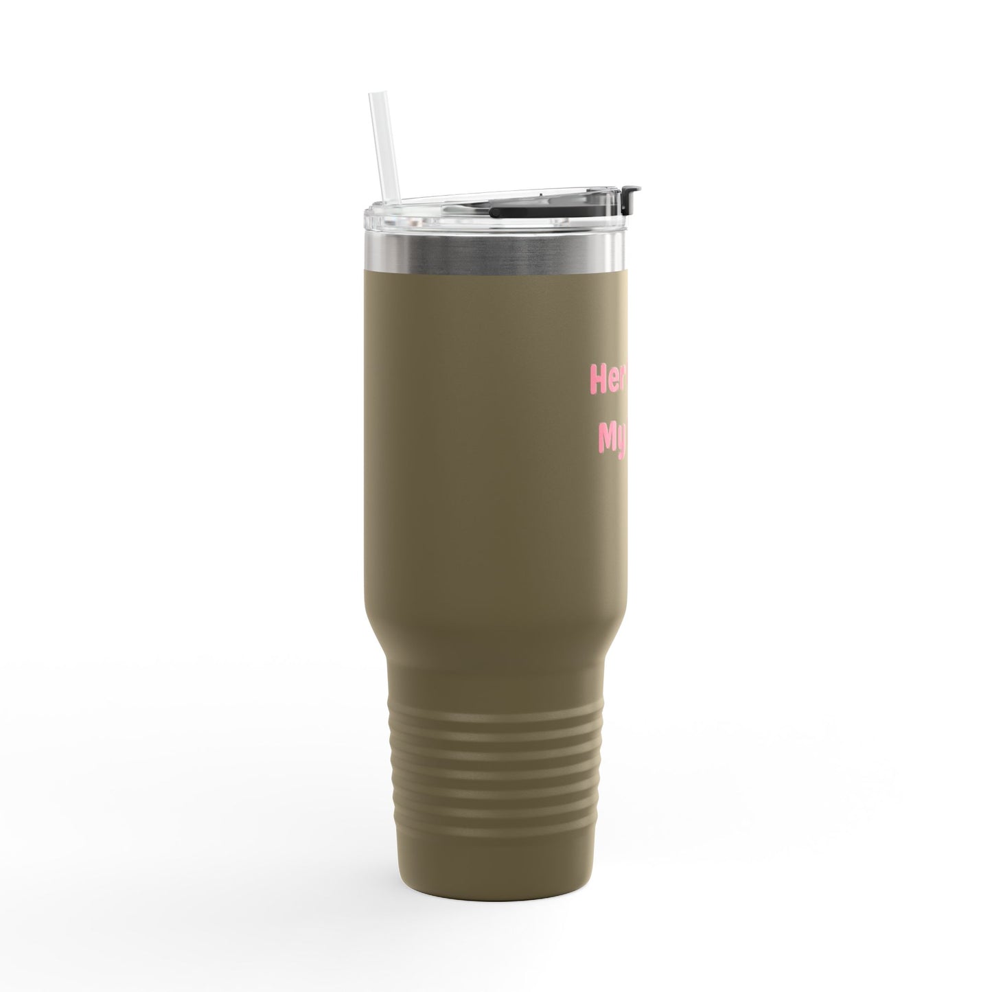 Her Game, My Heart Tumbler | 40oz Insulated Tumbler
