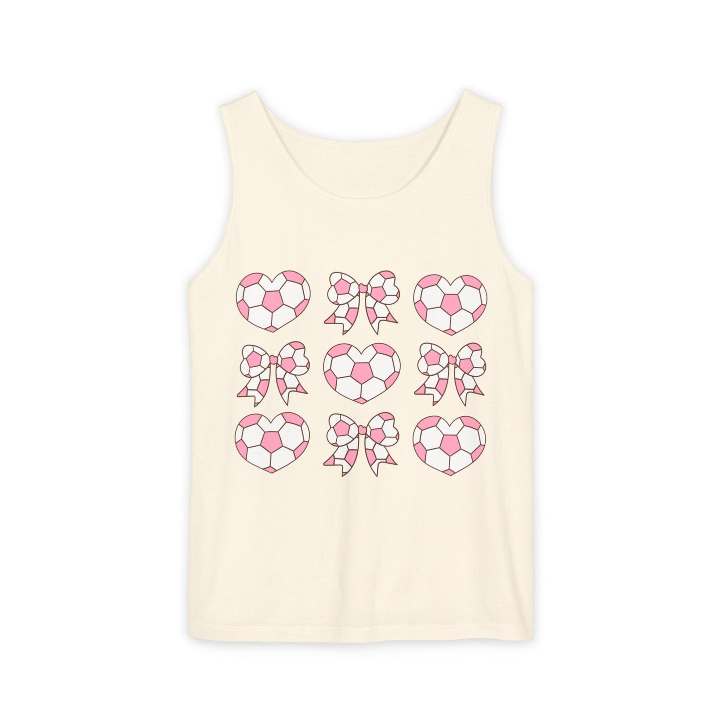 Her Game, My Heart Tank Top | Comfort Colors Tank Top