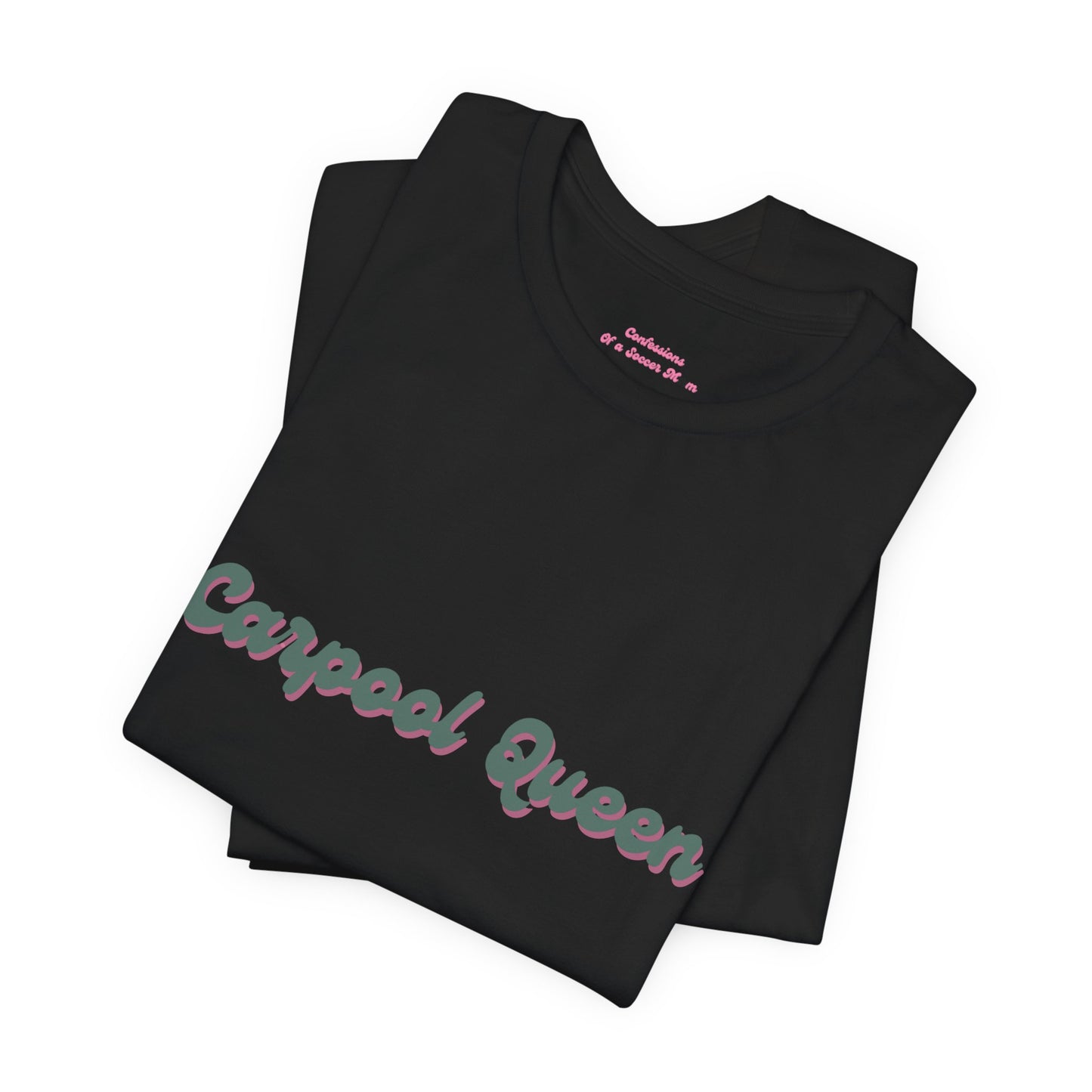 Carpool Queen Green Design | Unisex Jersey Short Sleeve Tee