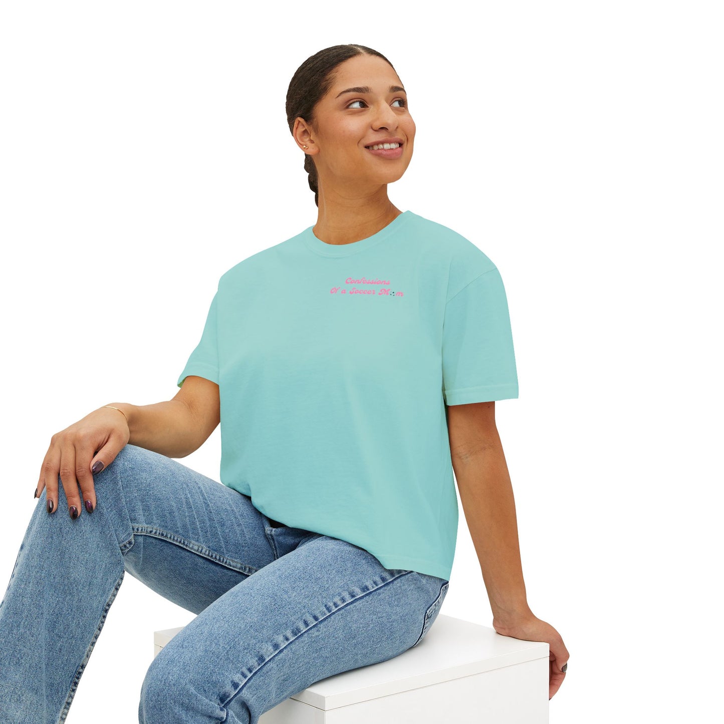 She Believed in Them First Cropped Tee | Comfort Colors Boxy Tee