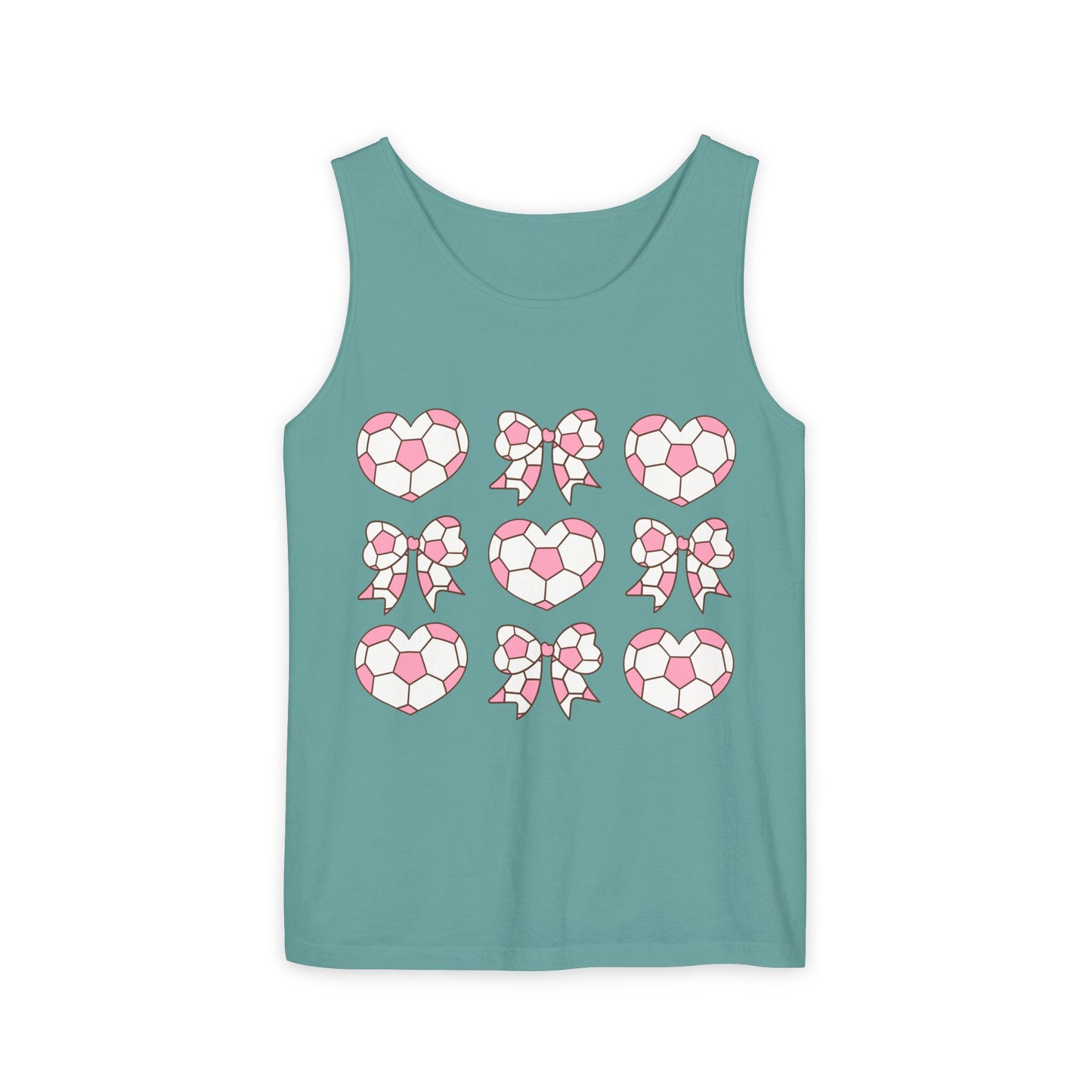 Her Game, My Heart Tank Top | Comfort Colors Tank Top