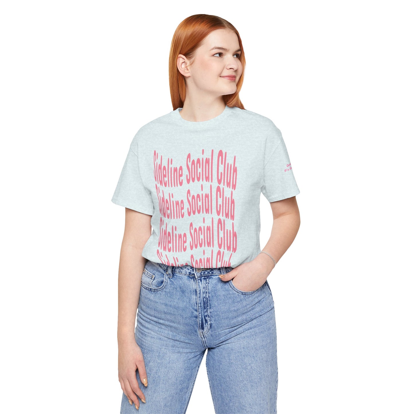 Sideline Social Club T Shirt | Unisex Jersey Short Sleeve Tee