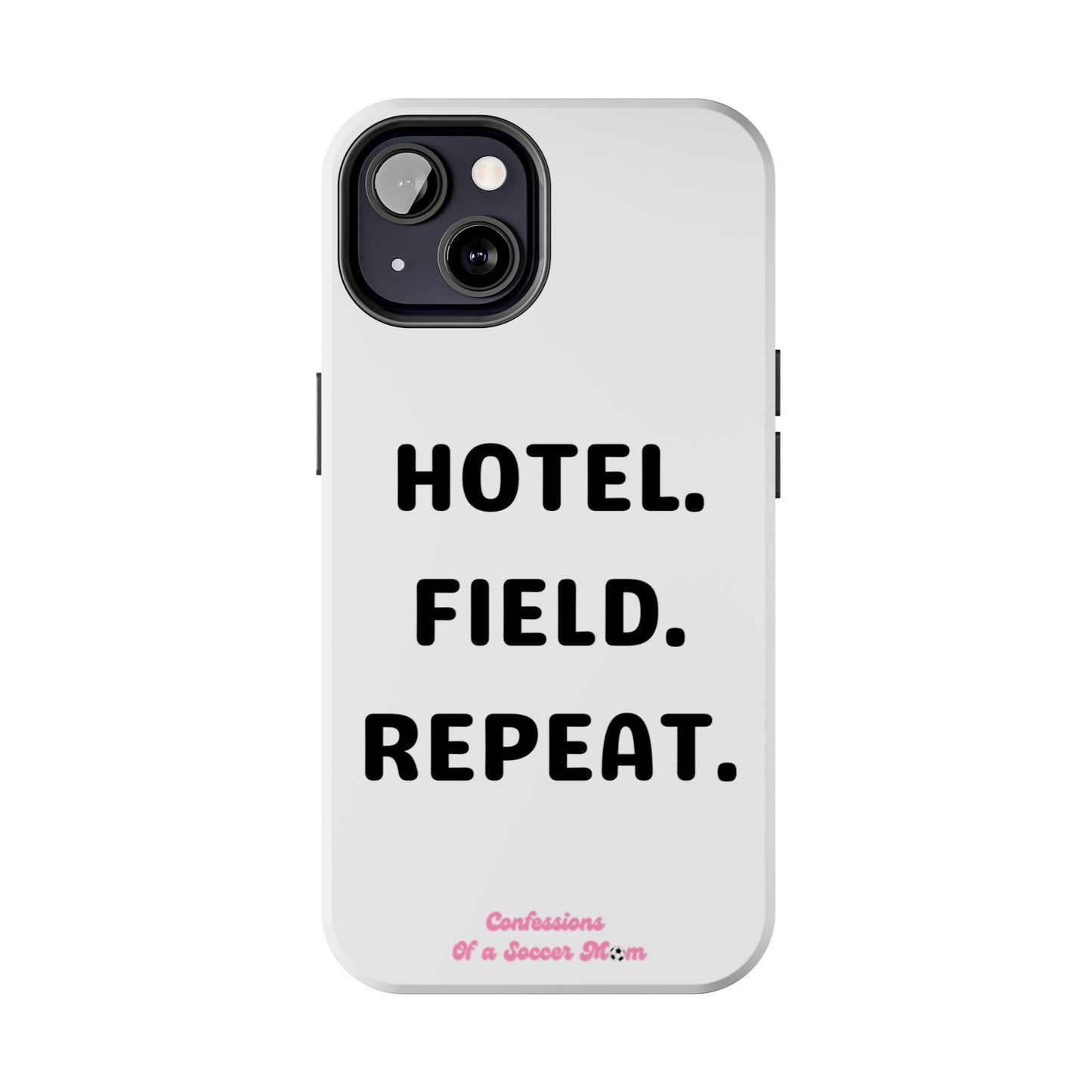 Hotel. Field. Repeat Phone Case