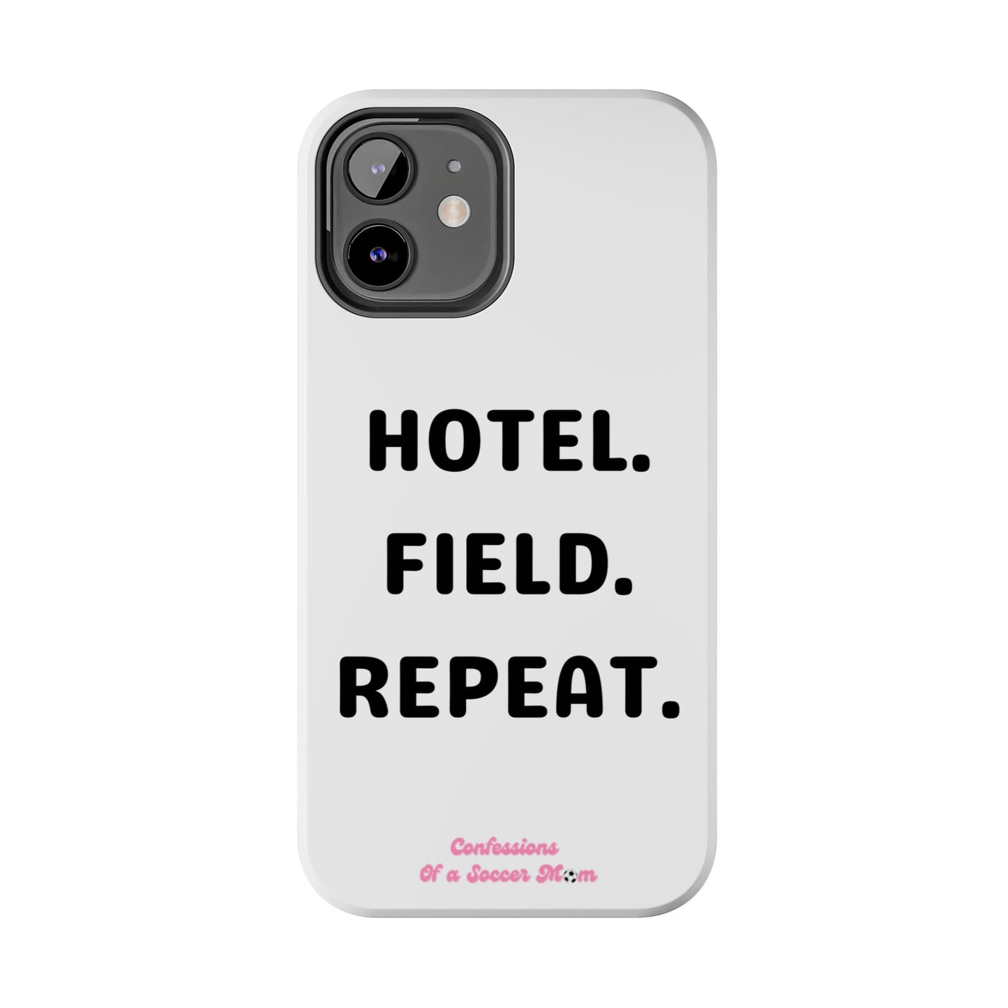 Hotel. Field. Repeat Phone Case