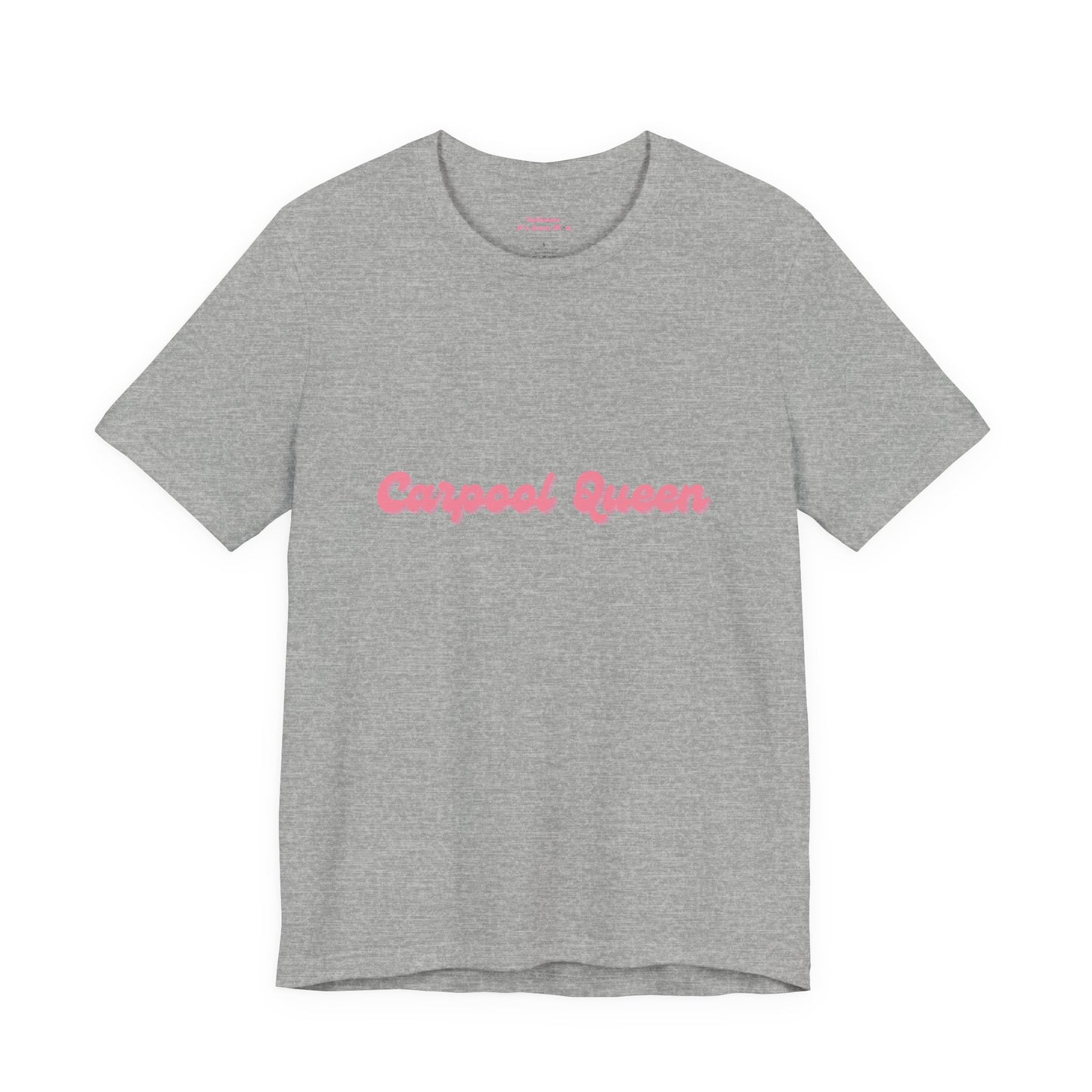 Carpool Queen Pink Design | Unisex Jersey Short Sleeve Tee