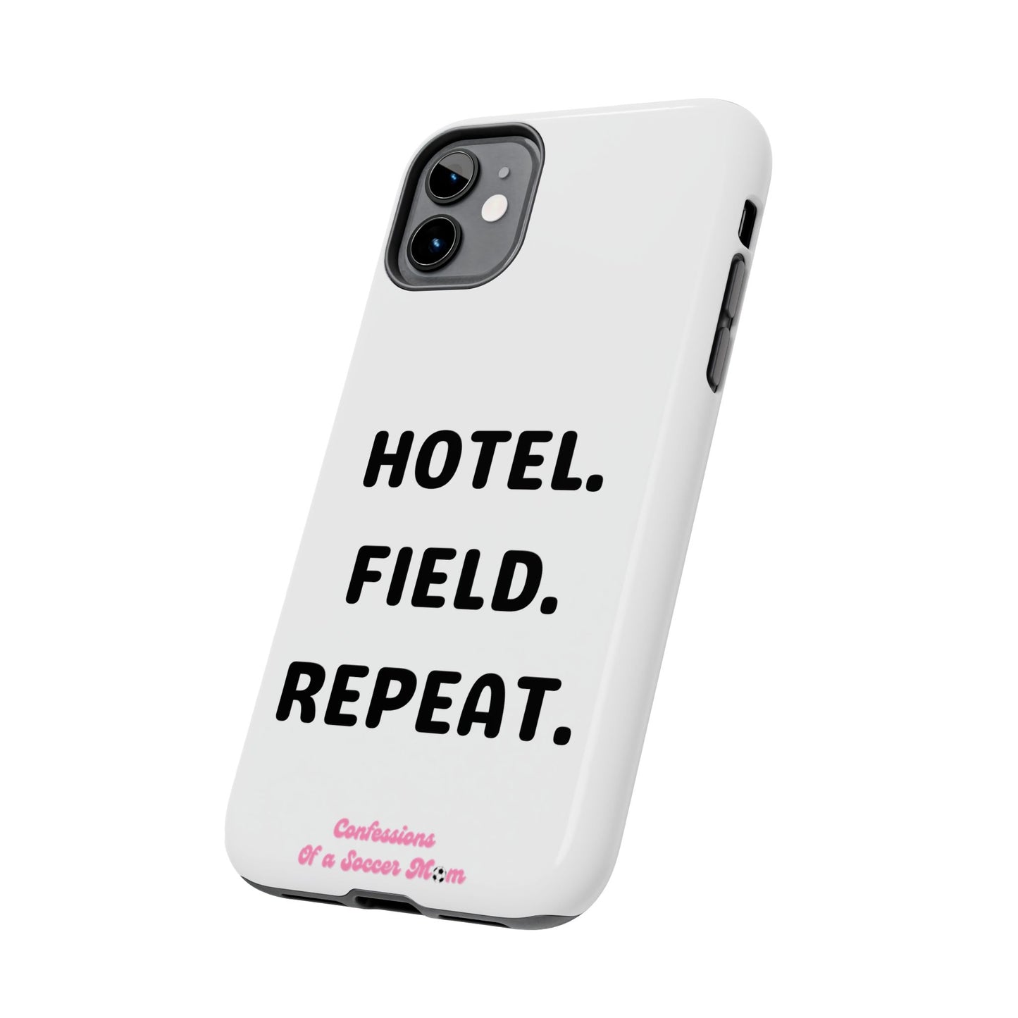 Hotel. Field. Repeat Phone Case
