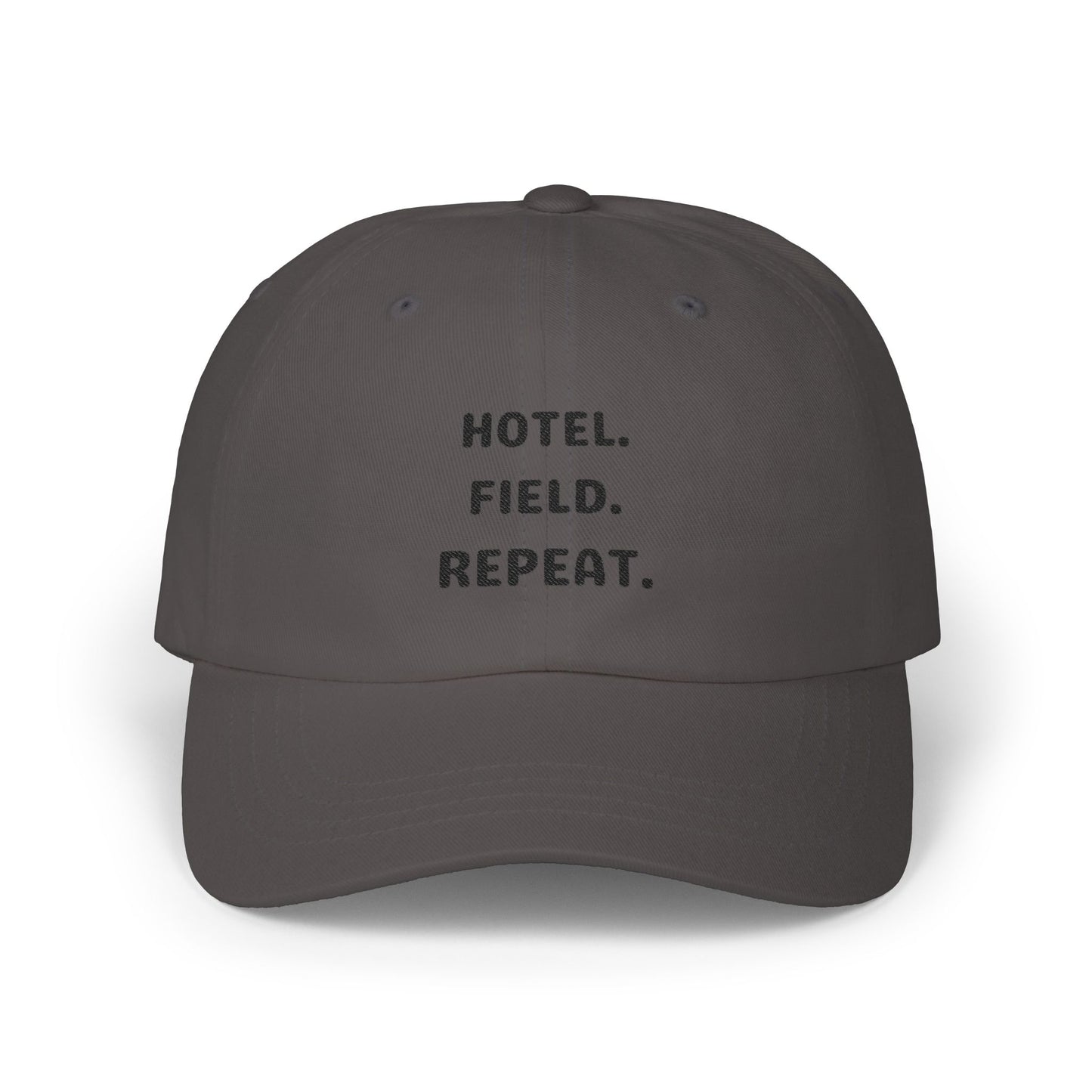 Hotel. Field. Repeat. Hat | Classic Cap
