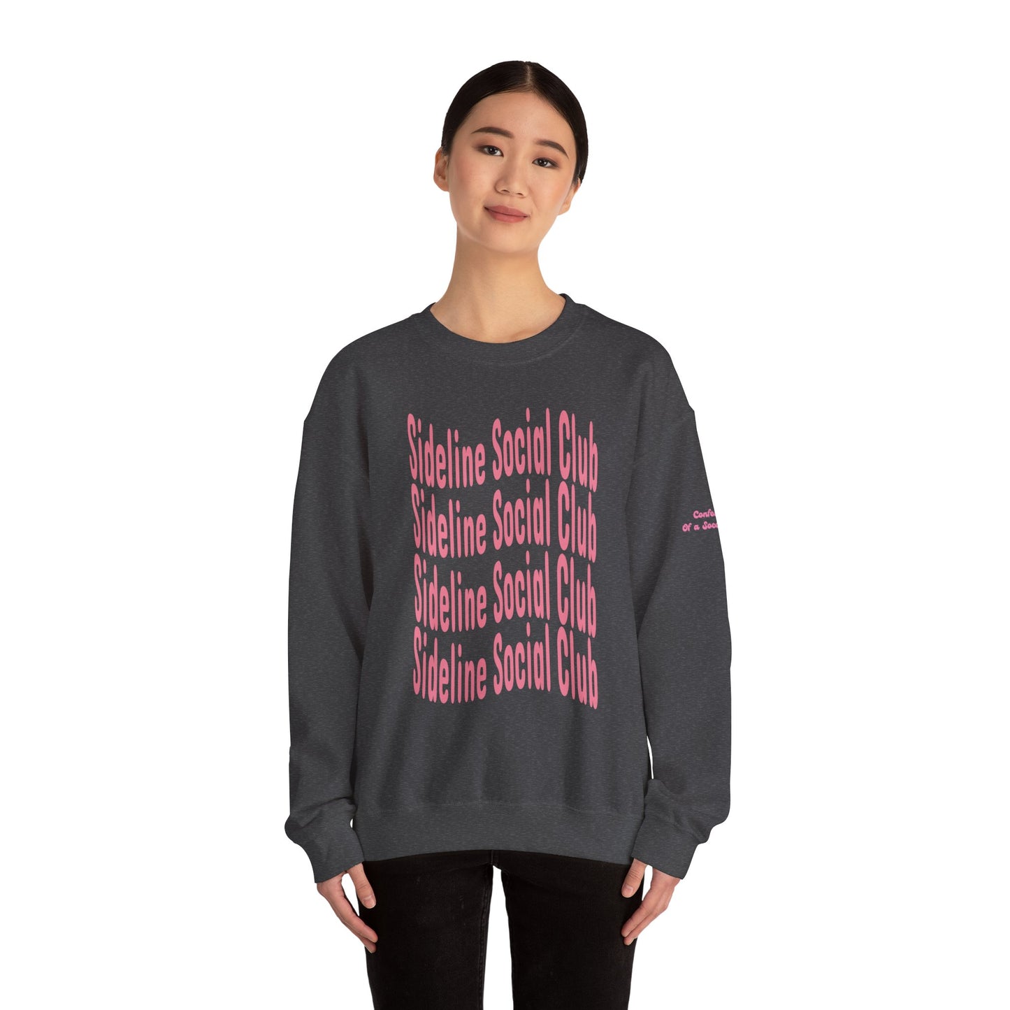 Sideline Social Club Crewneck | Unisex Heavy Blend™ Crewneck Sweatshirt