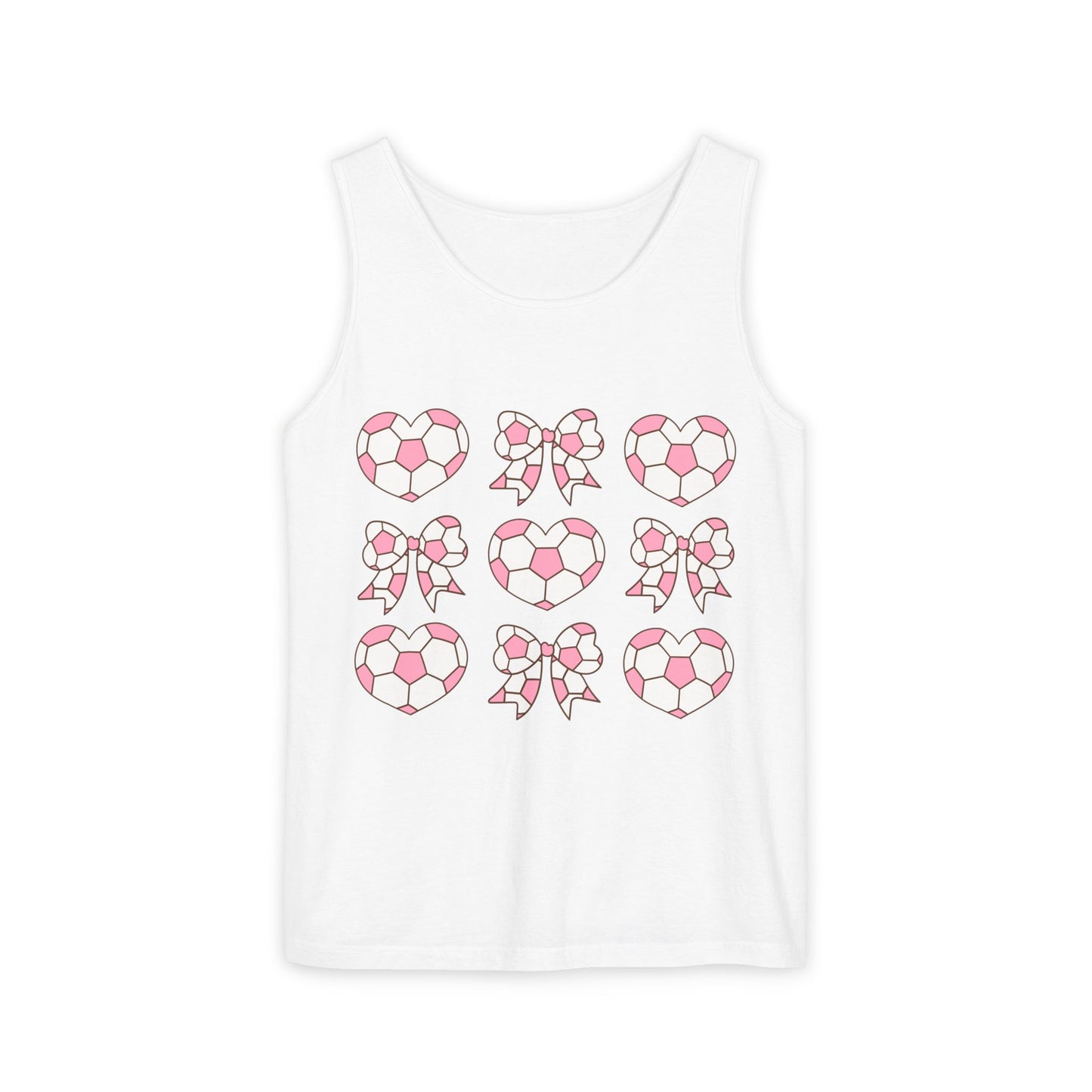 Her Game, My Heart Tank Top | Comfort Colors Tank Top
