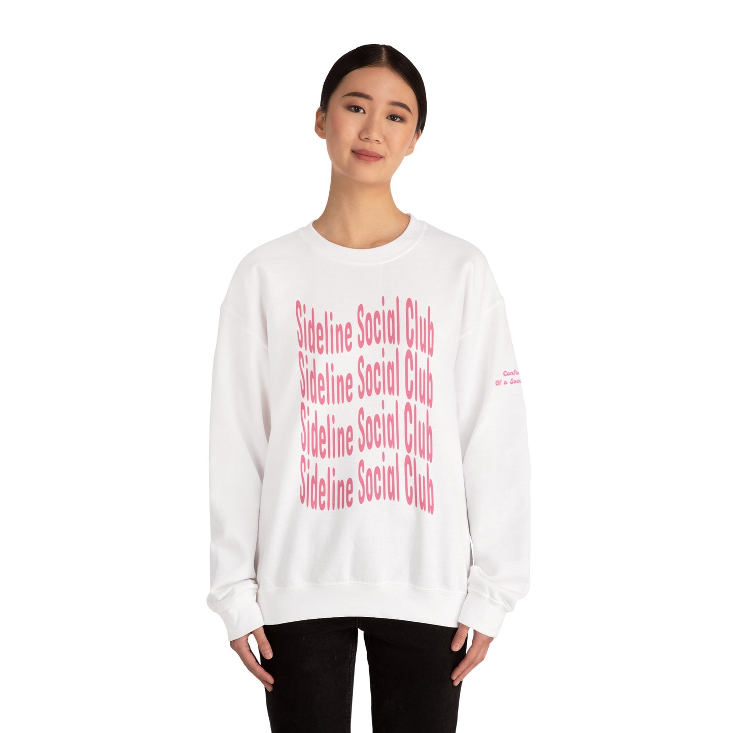 Sideline Social Club Crewneck | Unisex Heavy Blend™ Crewneck Sweatshirt