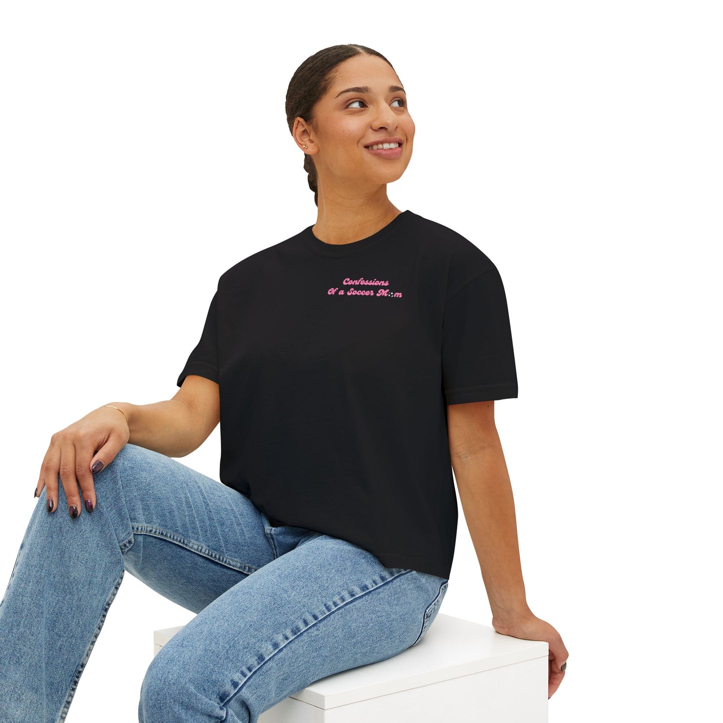 She Believed in Them First Cropped Tee | Comfort Colors Boxy Tee