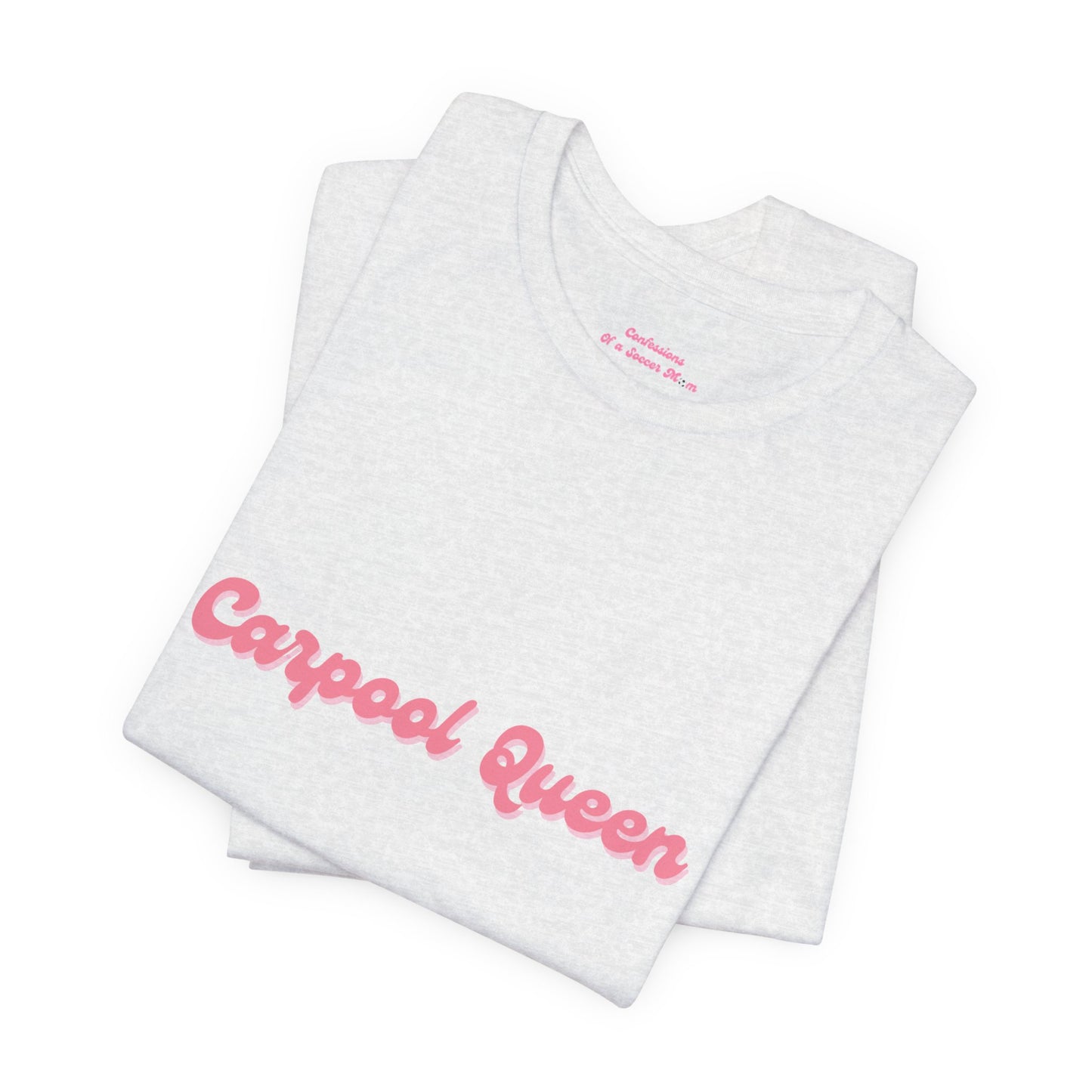Carpool Queen Pink Design | Unisex Jersey Short Sleeve Tee