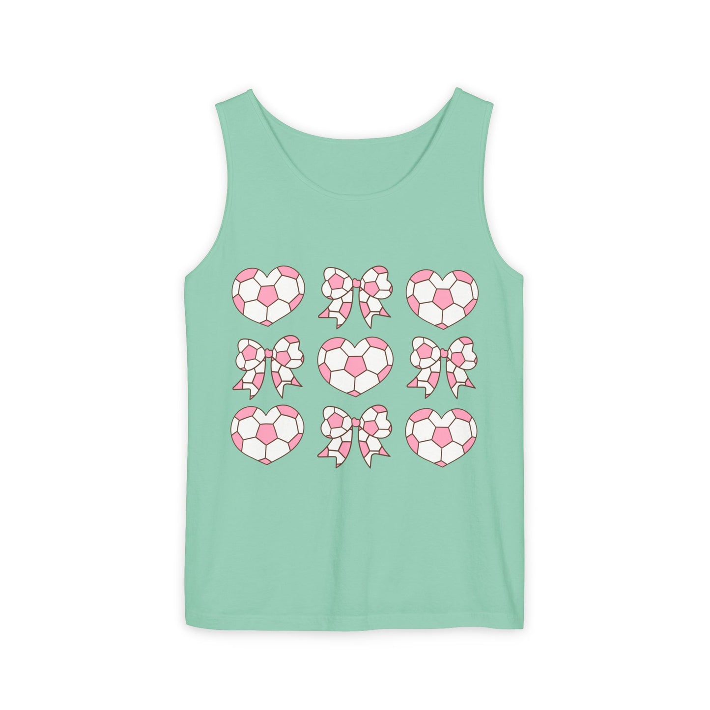 Her Game, My Heart Tank Top | Comfort Colors Tank Top