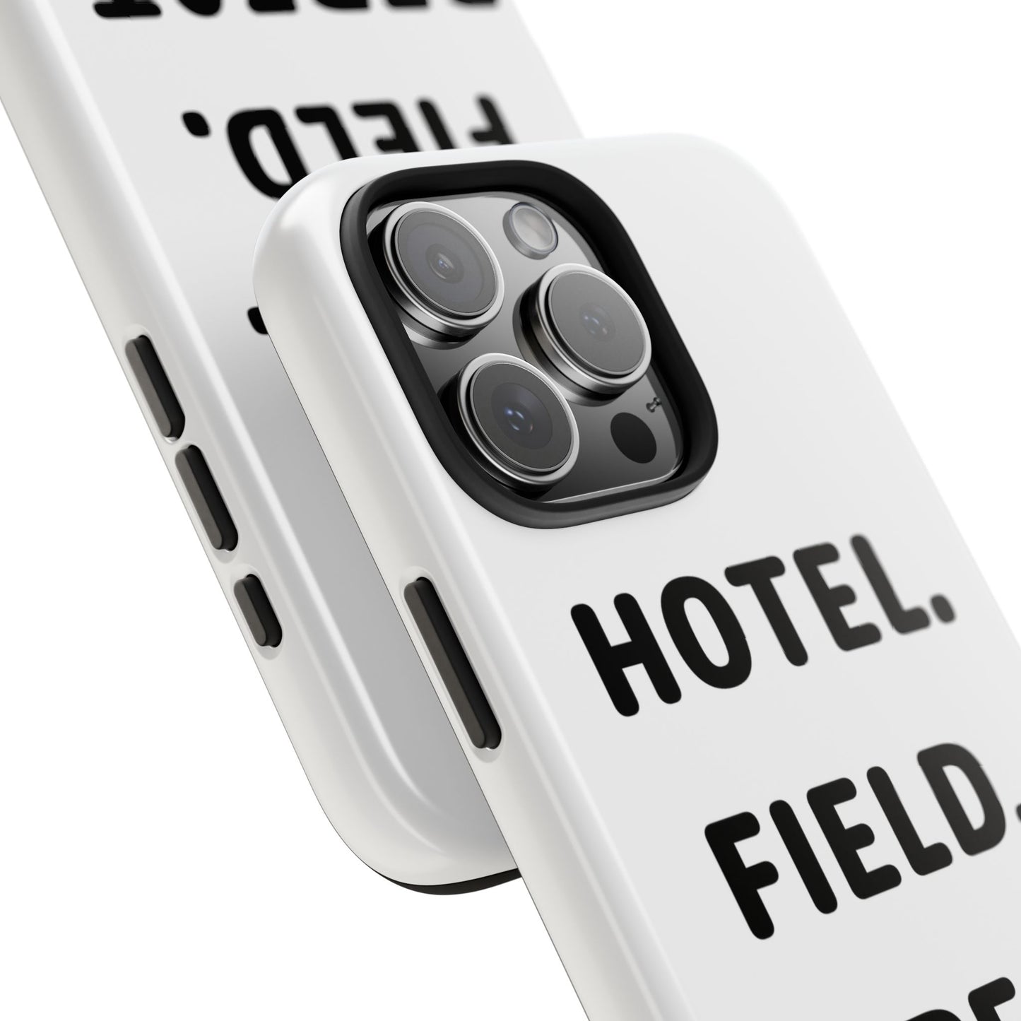 Hotel. Field. Repeat Phone Case