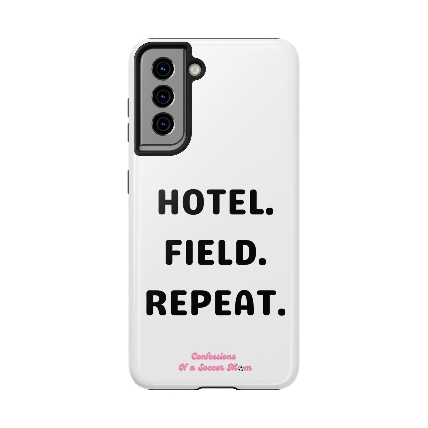 Hotel. Field. Repeat Phone Case
