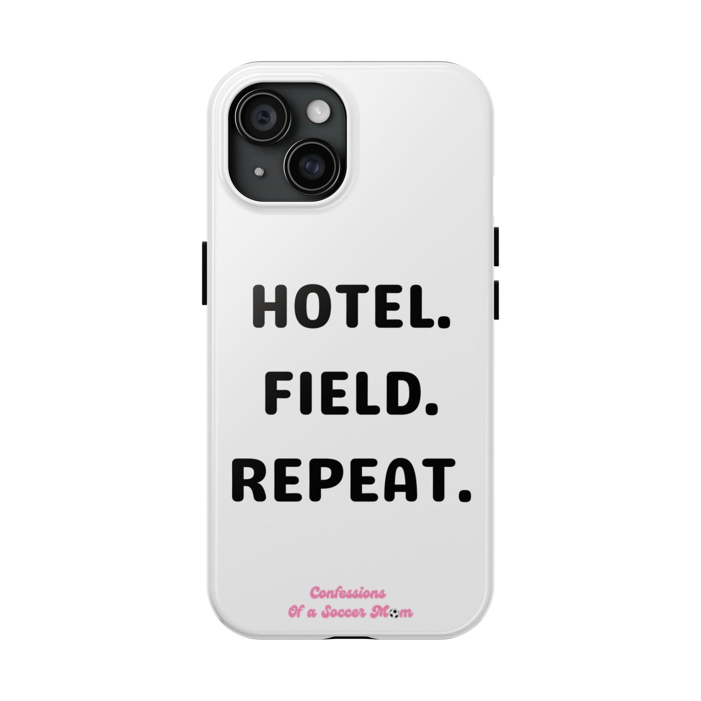 Hotel. Field. Repeat Phone Case
