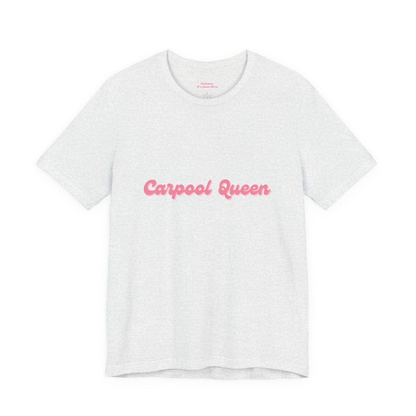 Carpool Queen Pink Design | Unisex Jersey Short Sleeve Tee