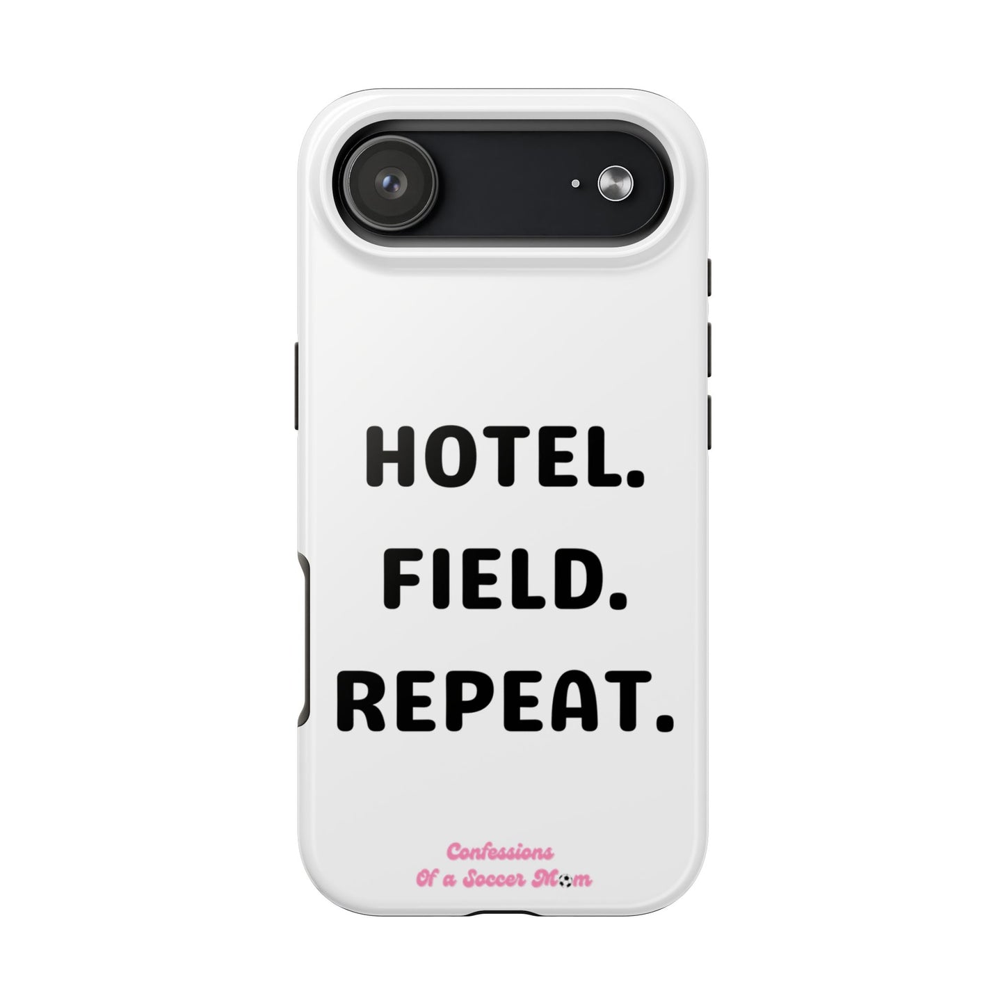 Hotel. Field. Repeat Phone Case